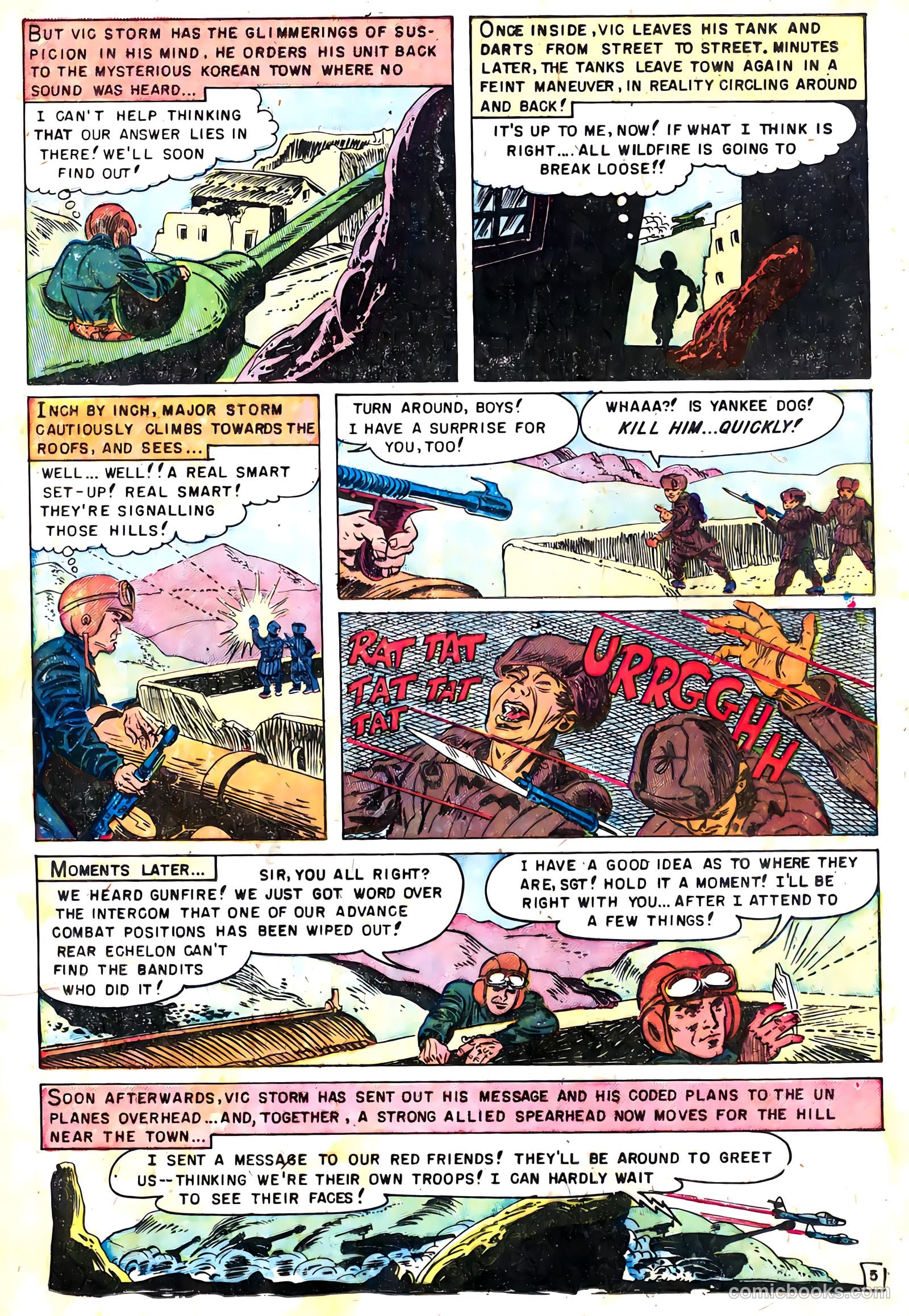 U.S. Tank Commandos #8 (1958) — page 16 of 36