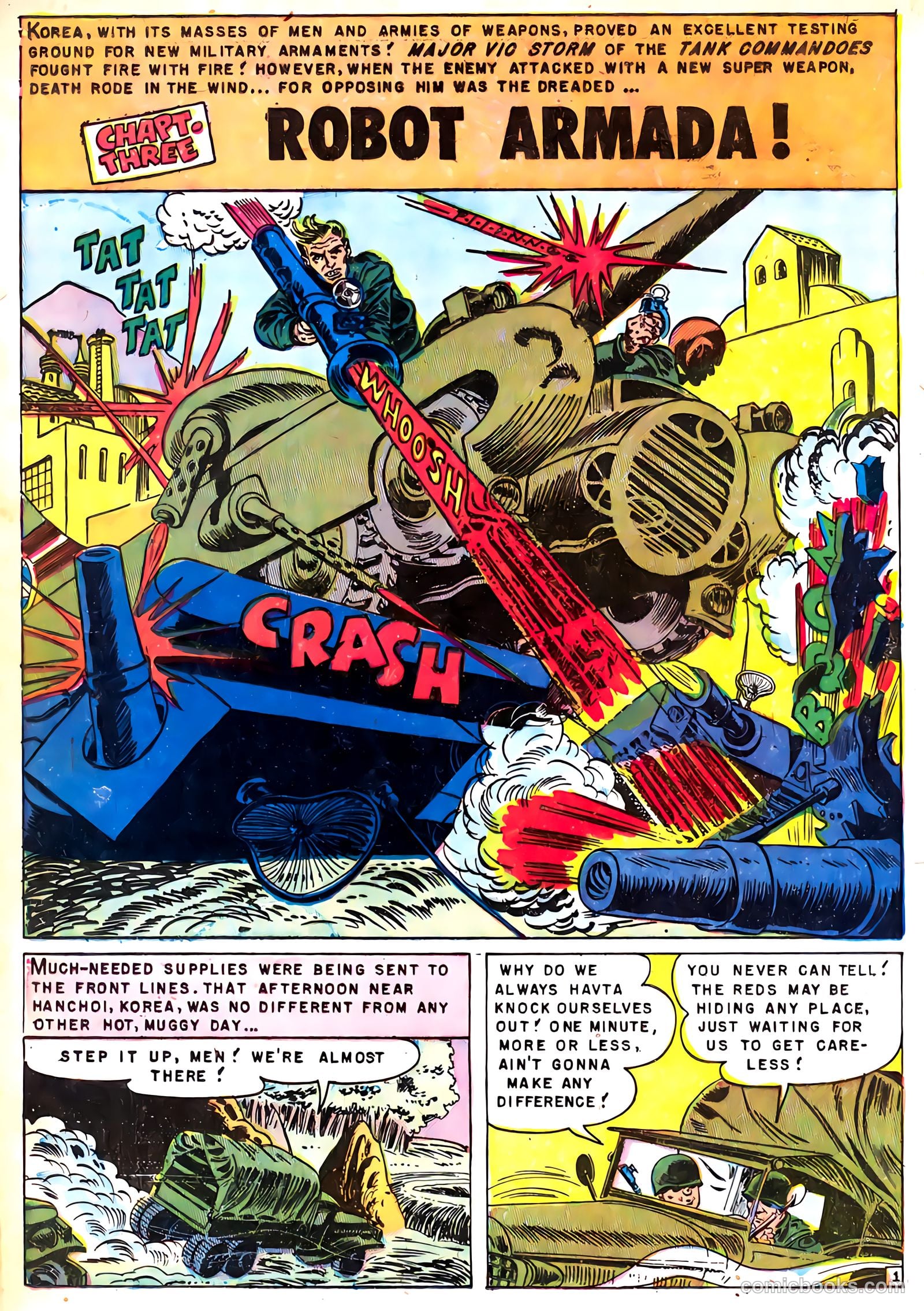 U.S. Tank Commandos #8 (1958) — page 20 of 36
