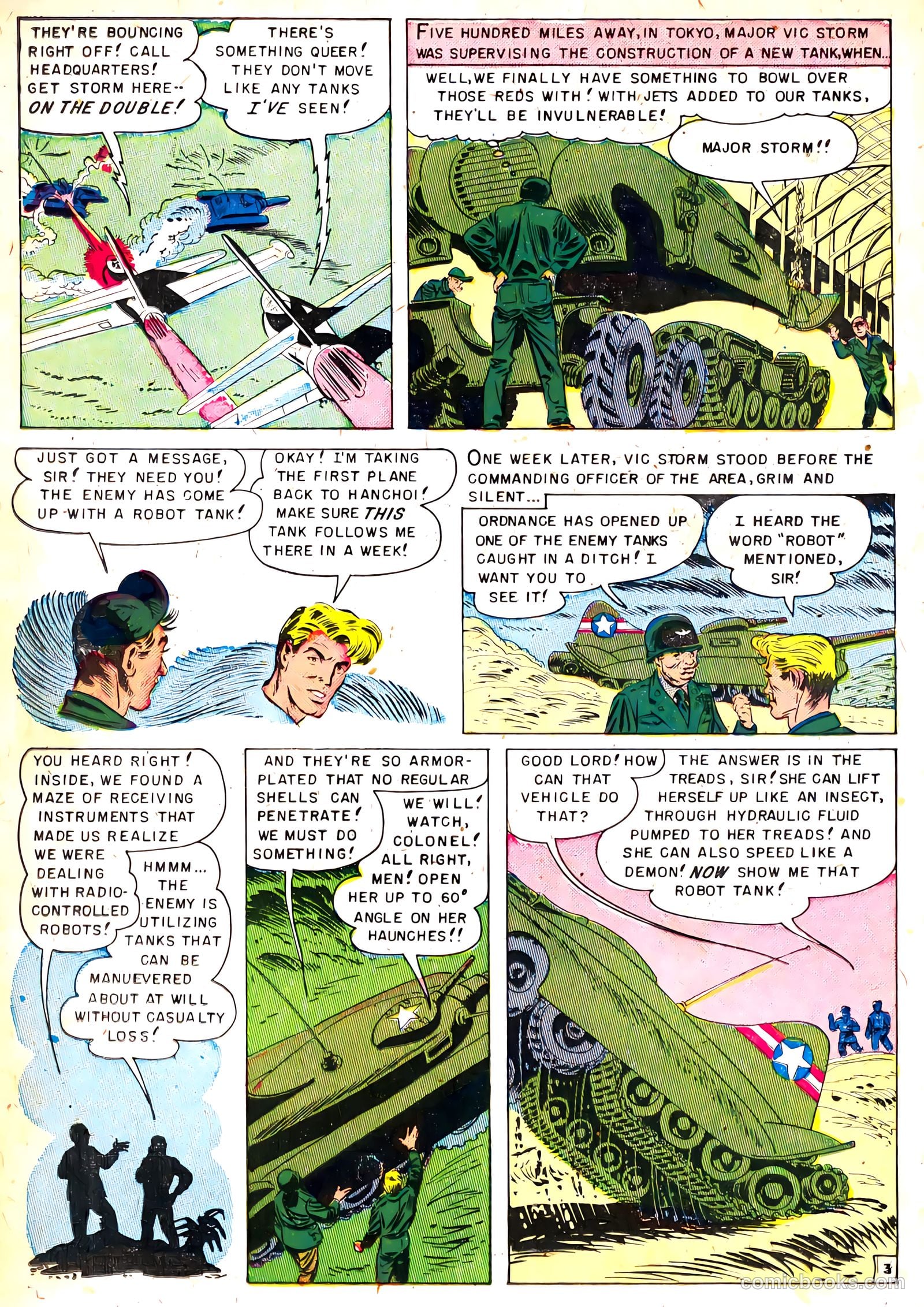 U.S. Tank Commandos #8 (1958) — page 22 of 36
