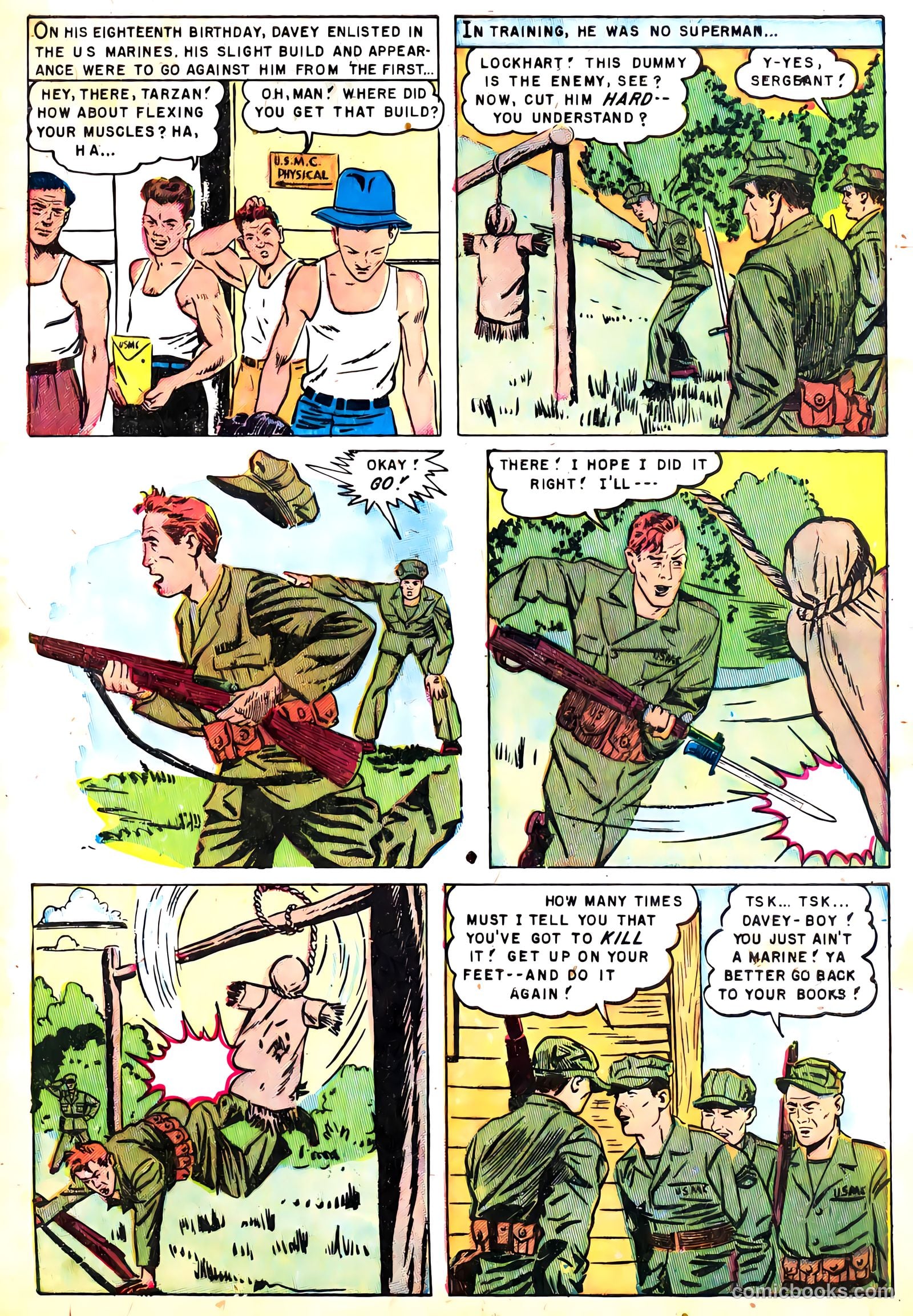 U.S. Tank Commandos #8 (1958) — page 29 of 36