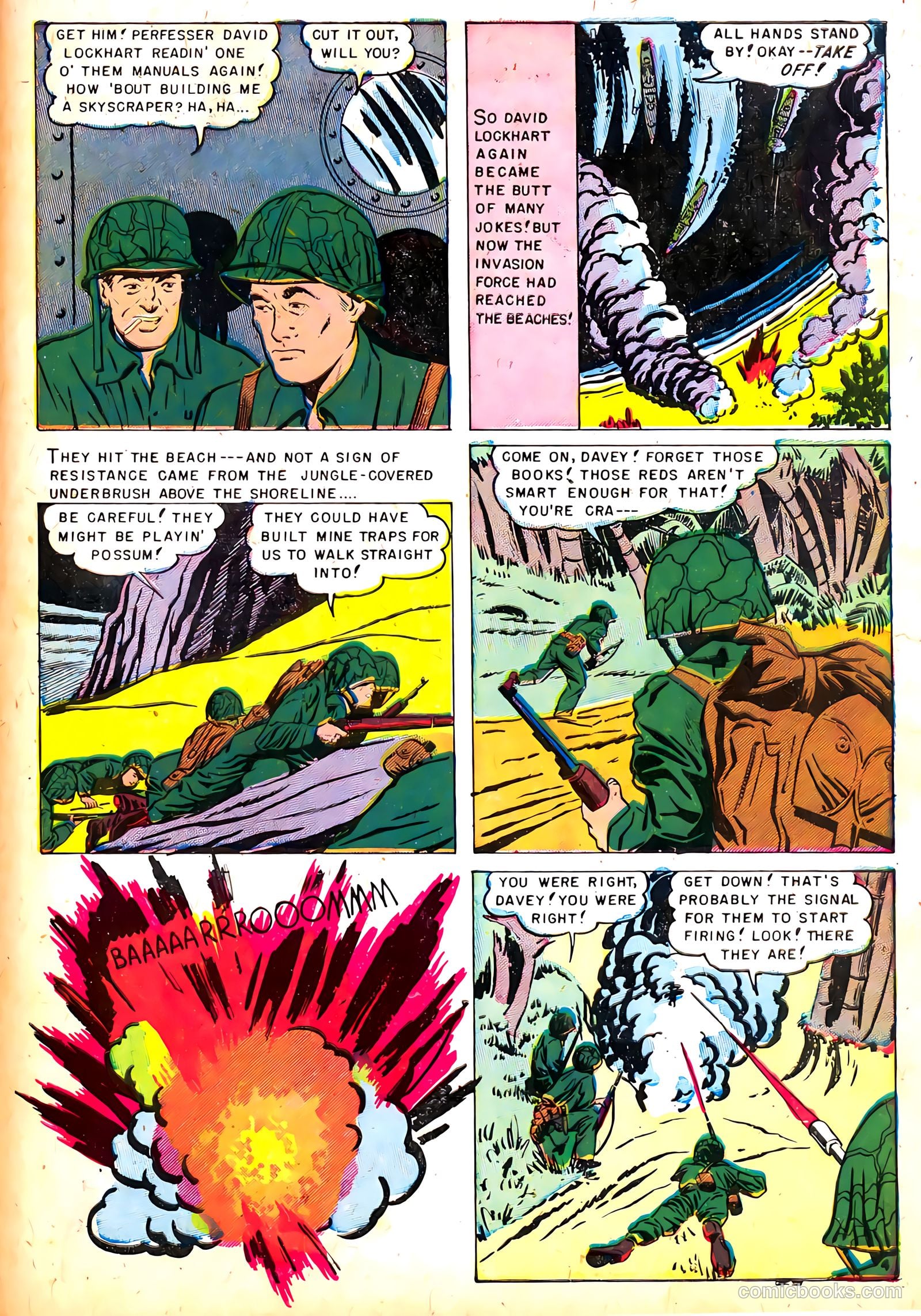 U.S. Tank Commandos #8 (1958) — page 31 of 36