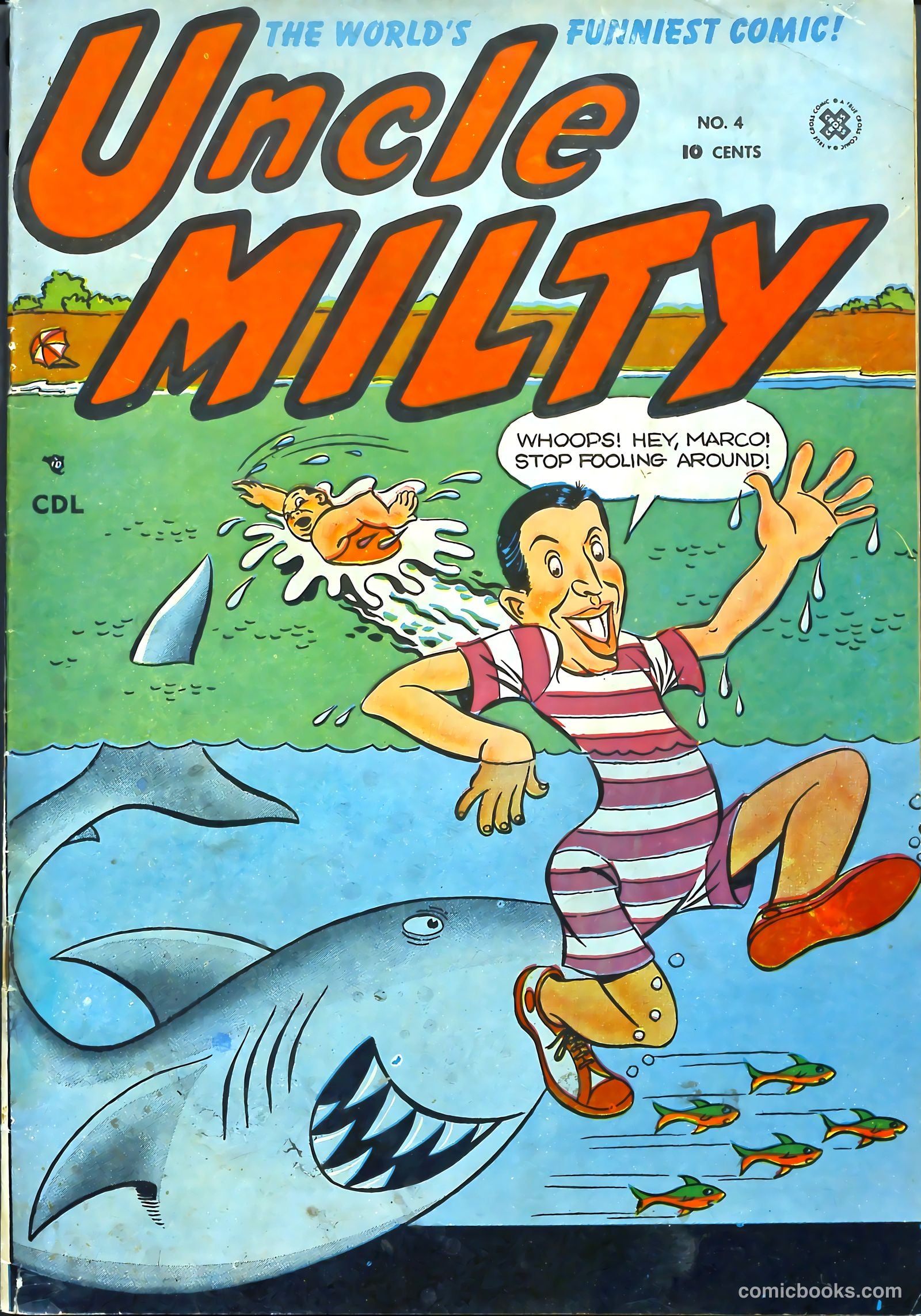 Uncle Milty #4 cover