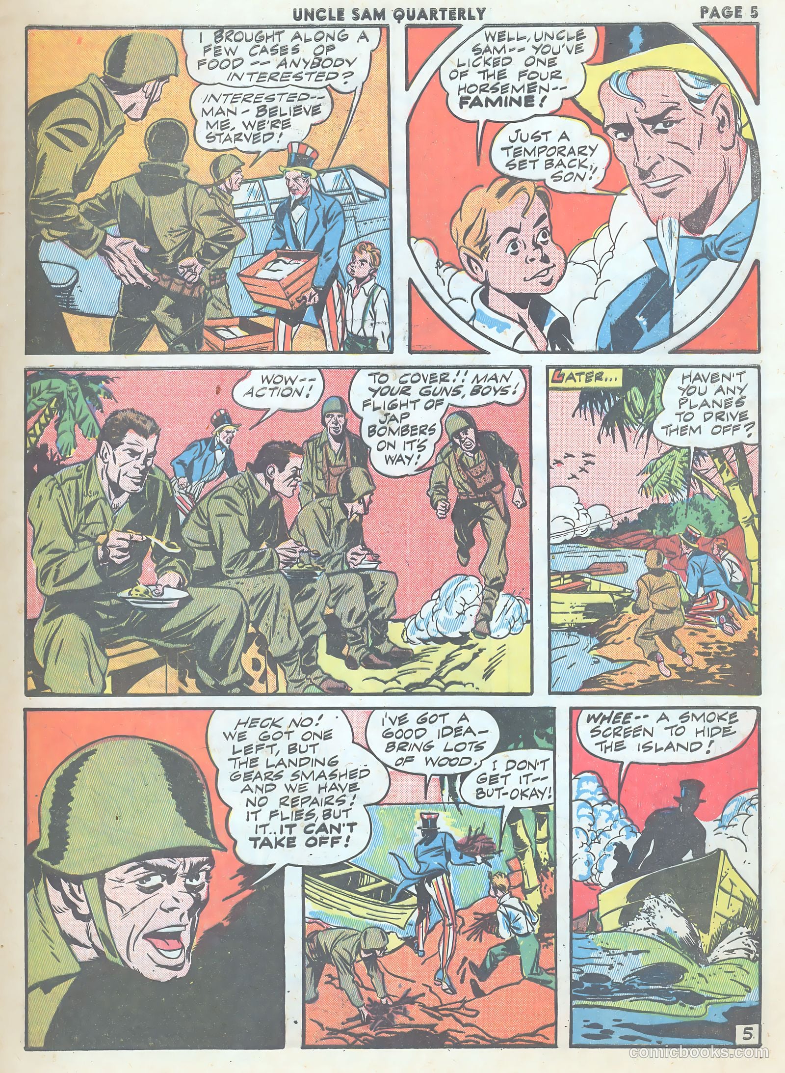 Uncle Sam Quarterly #5 (1942) — page 7