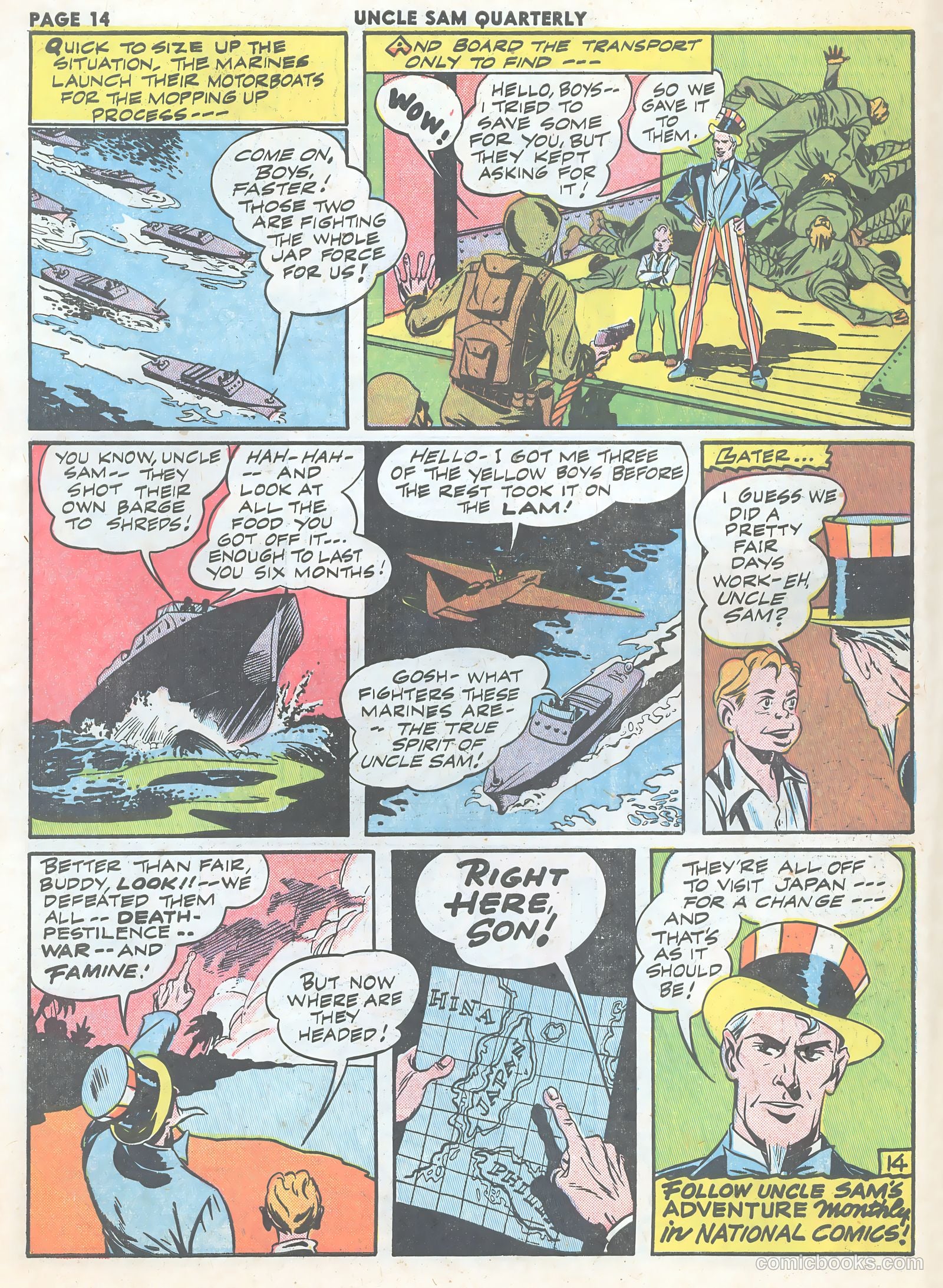 Uncle Sam Quarterly #5 (1942) — page 16
