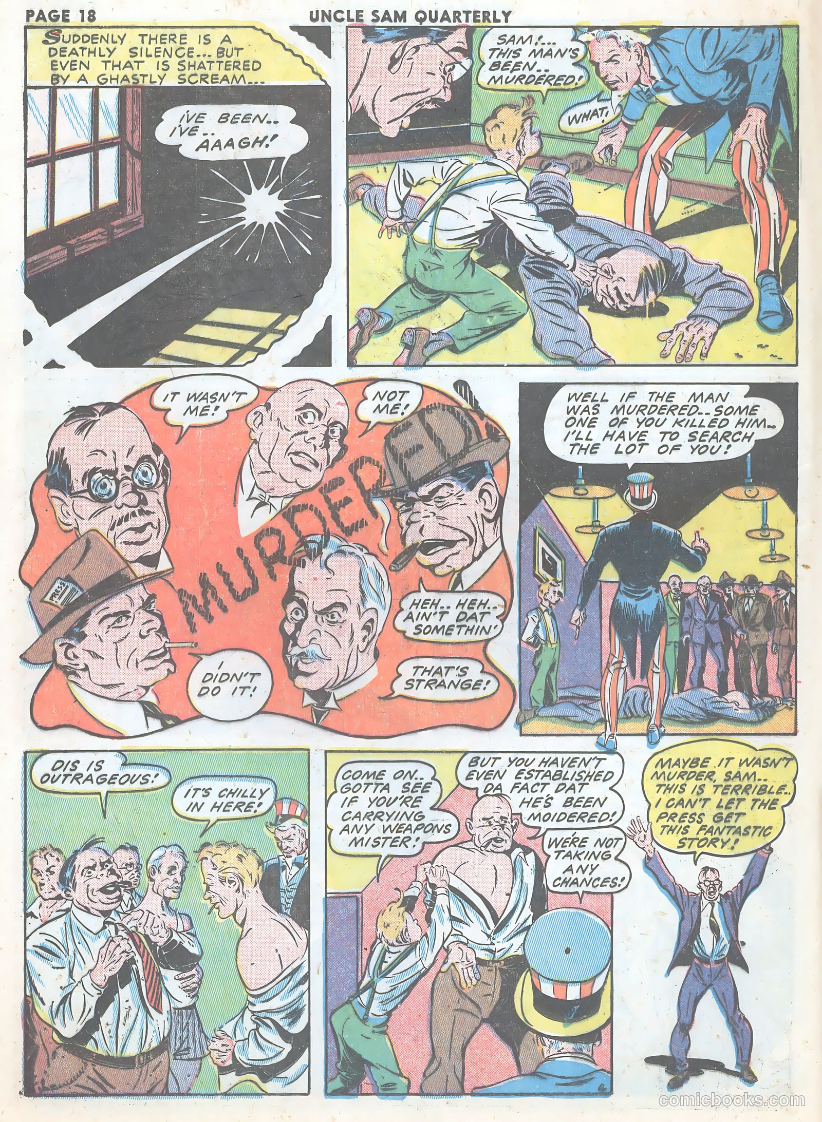 Uncle Sam Quarterly #5 (1942) — page 20