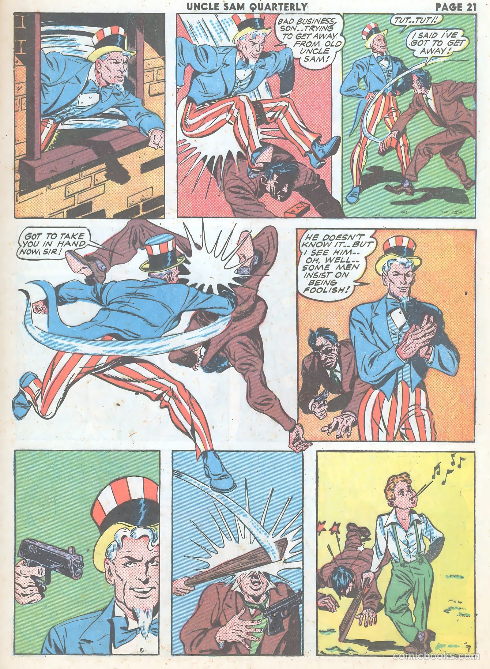 Uncle Sam Quarterly #5 (1942) — page 23