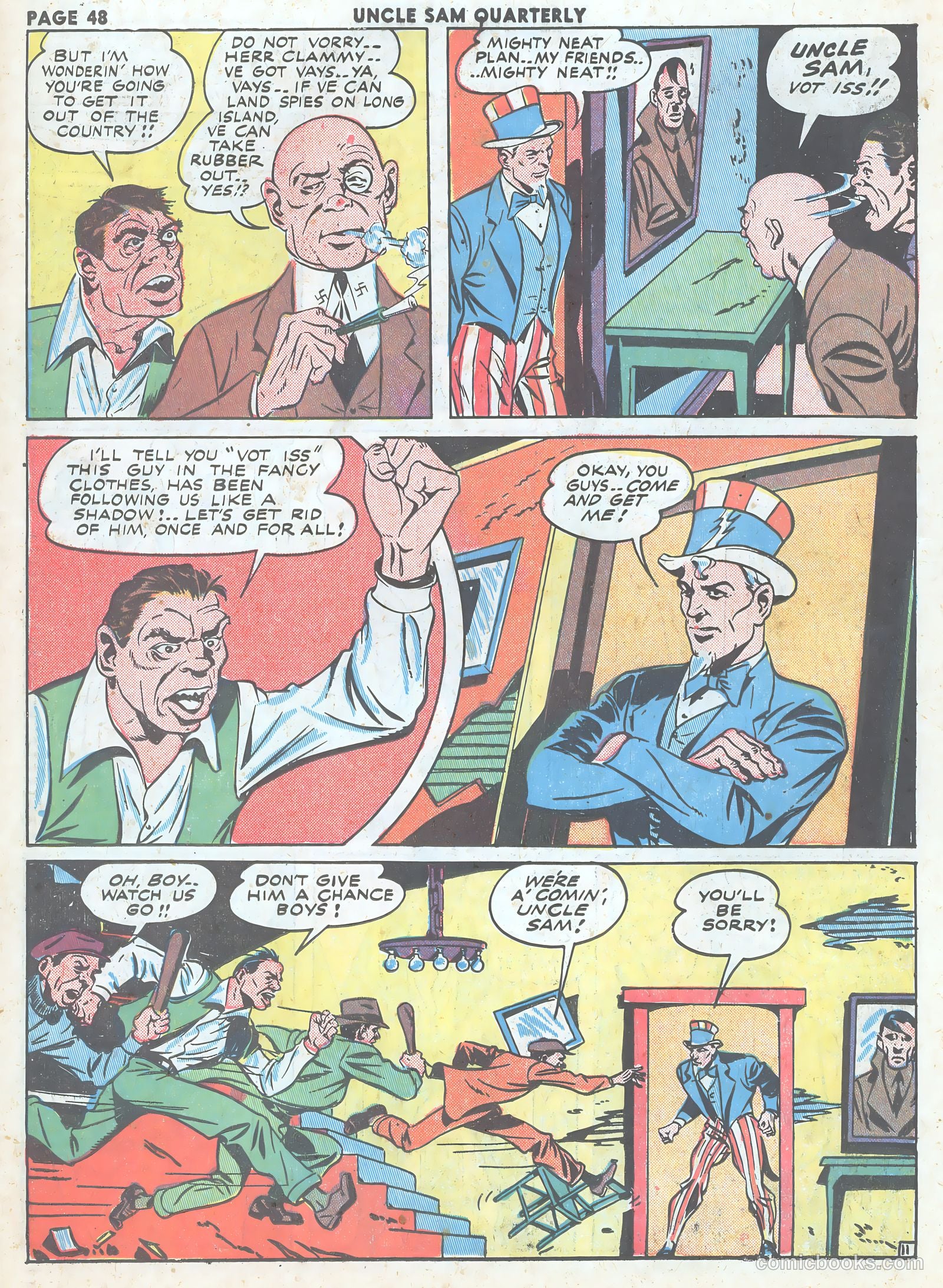 Uncle Sam Quarterly #5 (1942) — page 50