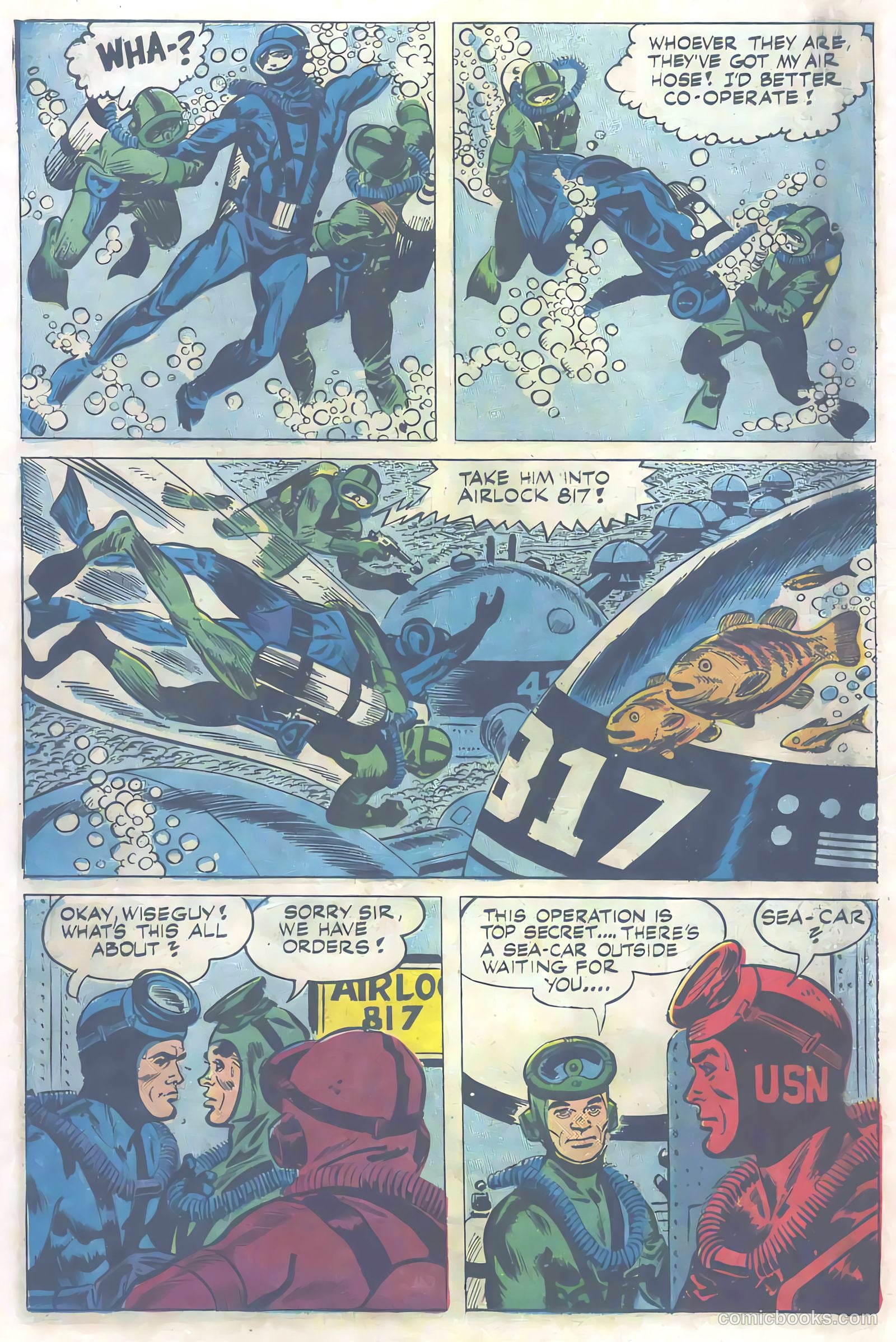 Undersea Agent #1 (1966) — page 6