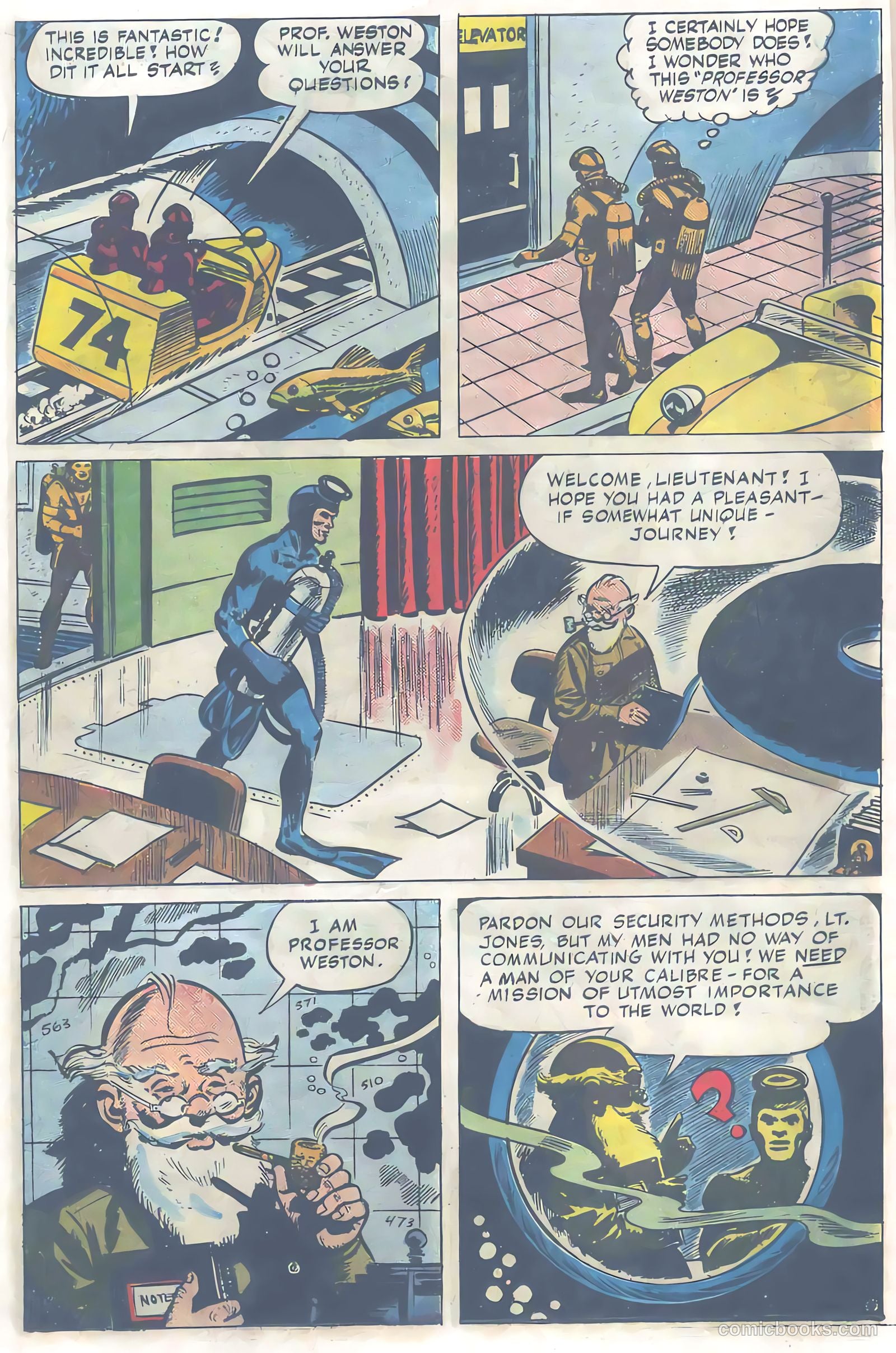 Undersea Agent #1 (1966) — page 8