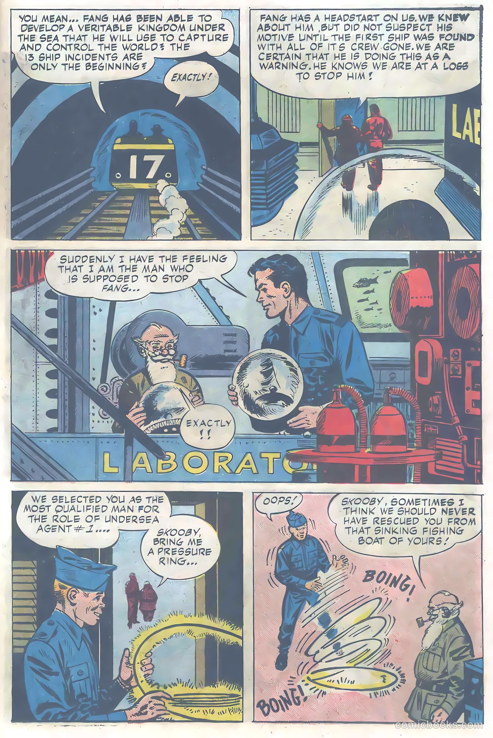 Undersea Agent #1 (1966) — page 13