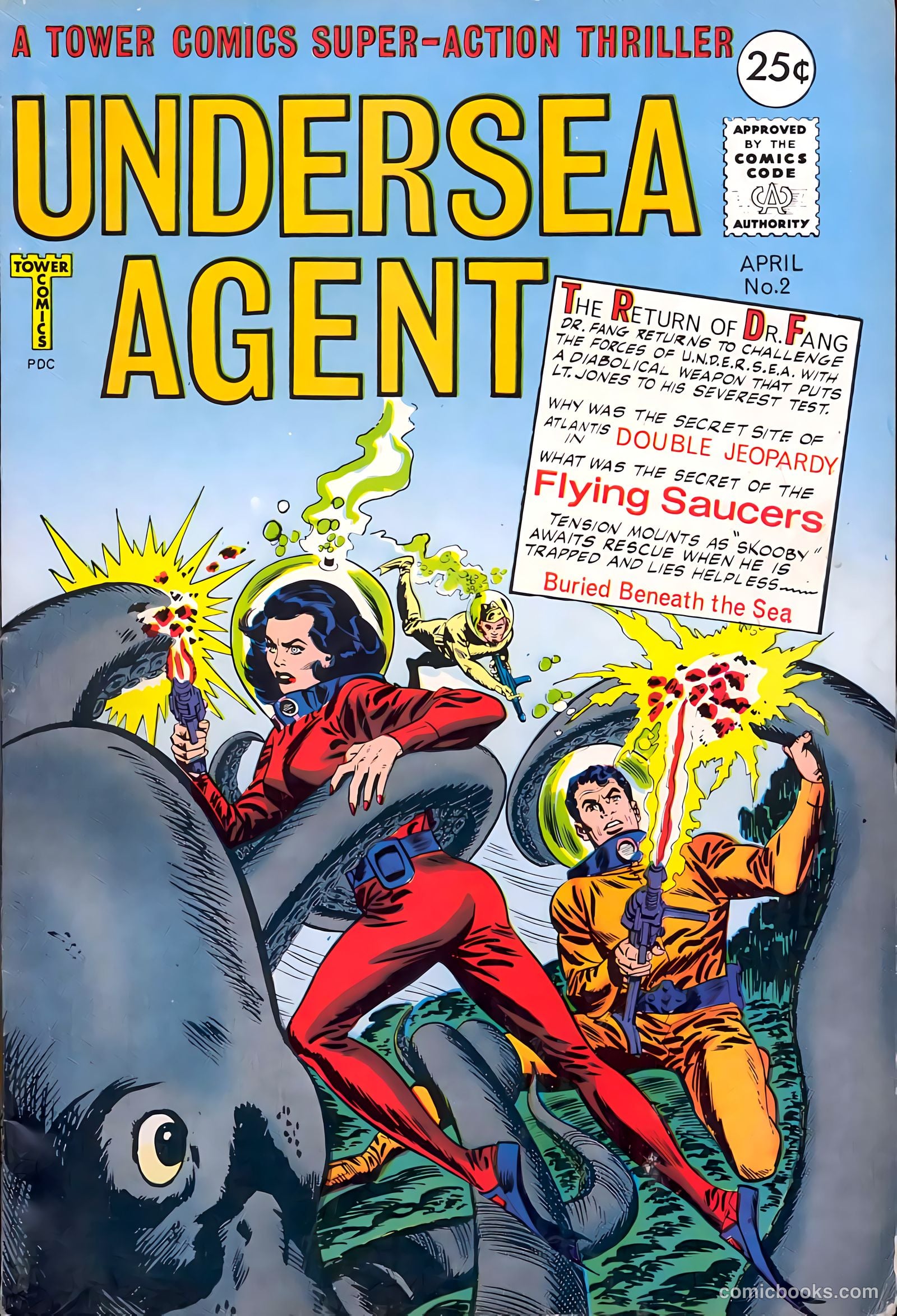 Undersea Agent #2 (1943) — page 1