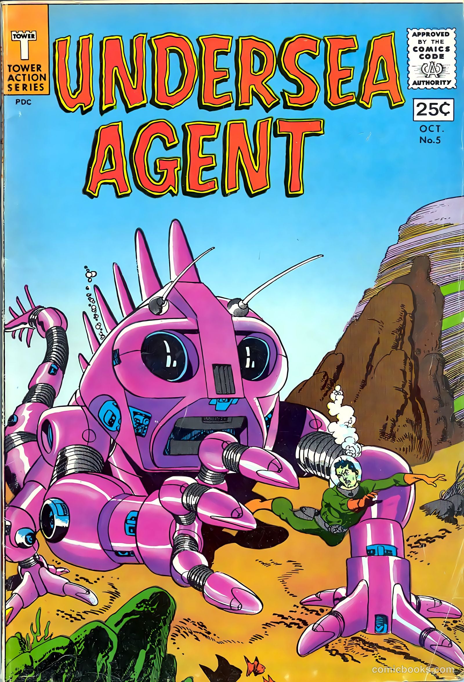 Undersea Agent #5 (1955) — page 1