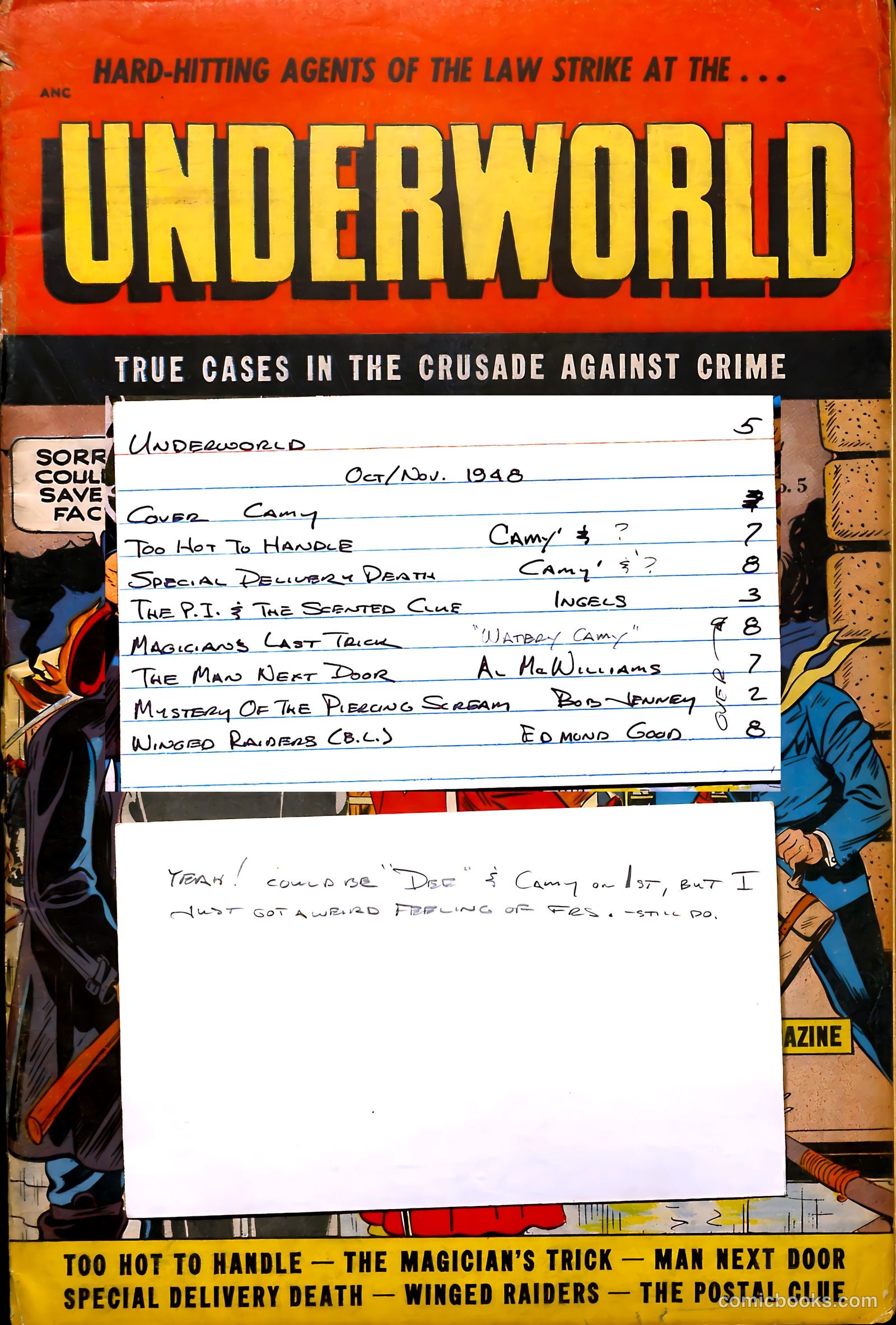 Underworld #5 (1948) — page 53 of 53
