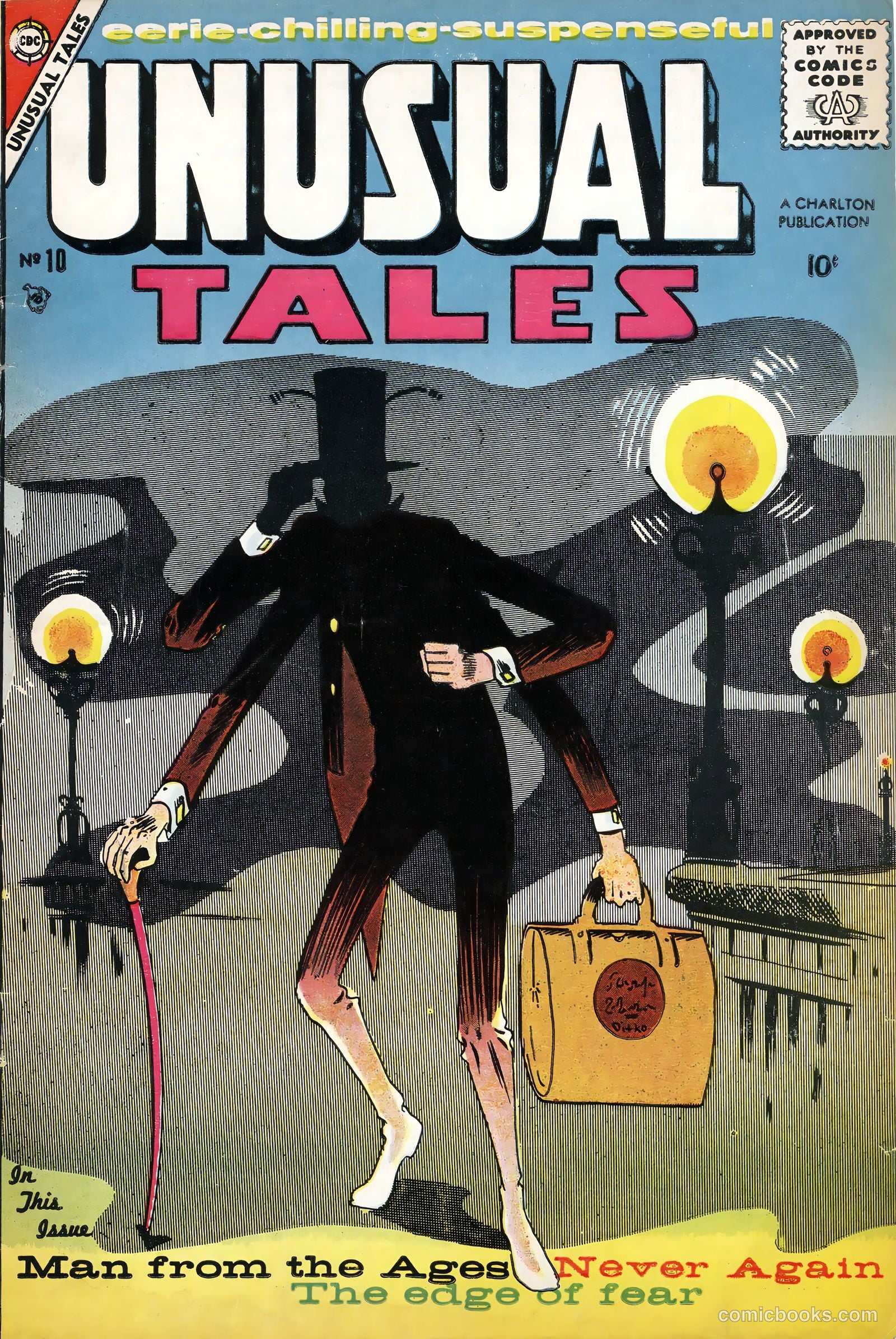 Unusual Tales #10 (1958) — page 1 of 36