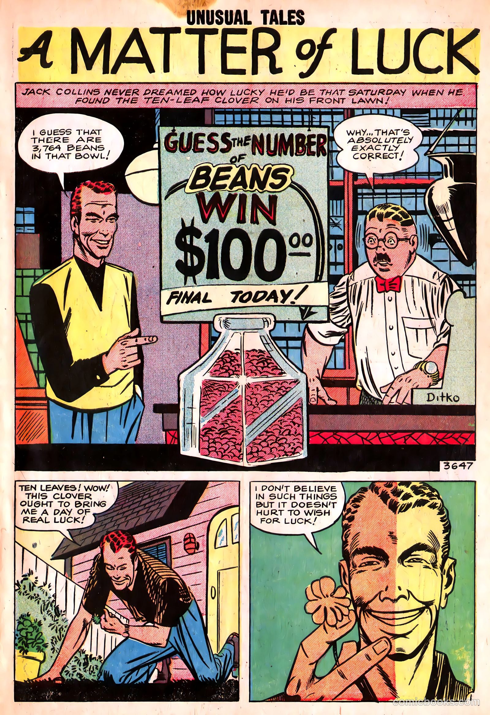 Unusual Tales #12 (1958) — page 3 of 36