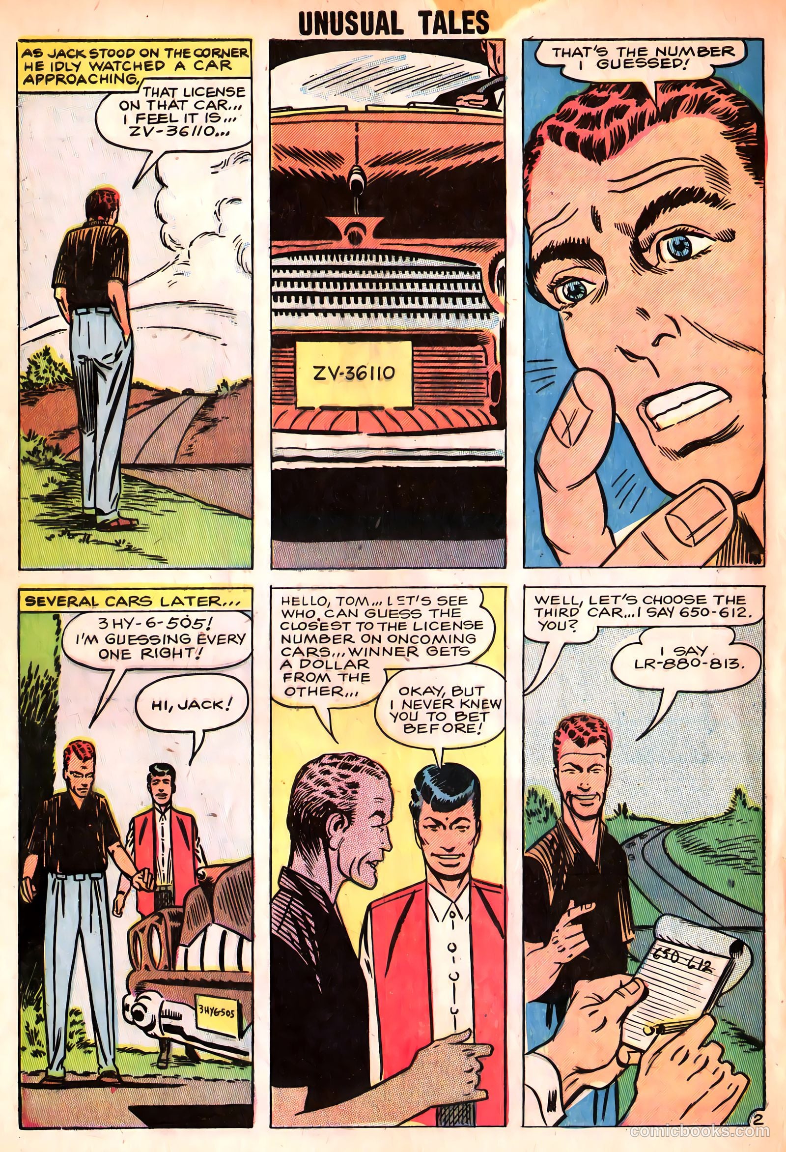Unusual Tales #12 (1958) — page 4 of 36