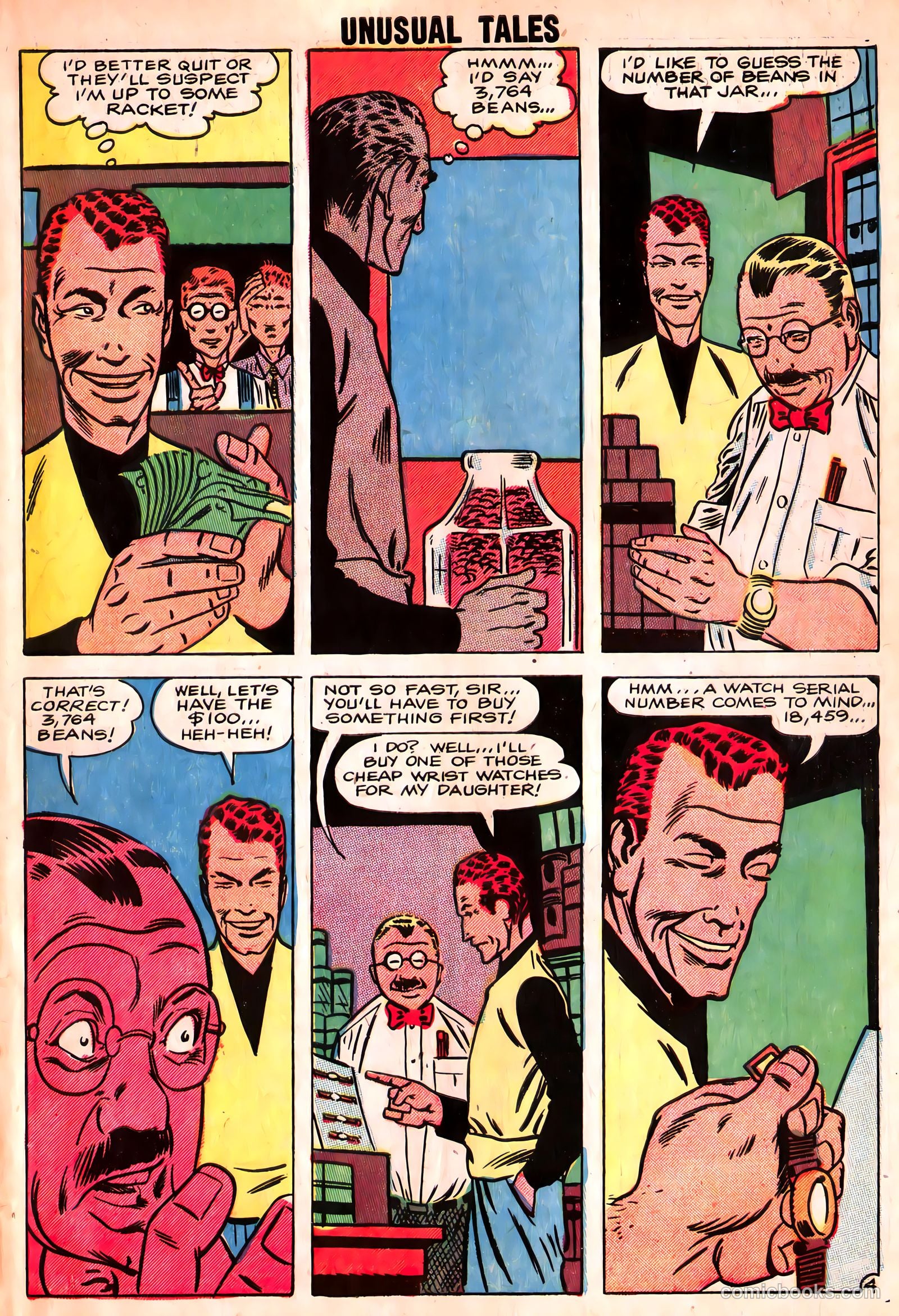 Unusual Tales #12 (1958) — page 7 of 36
