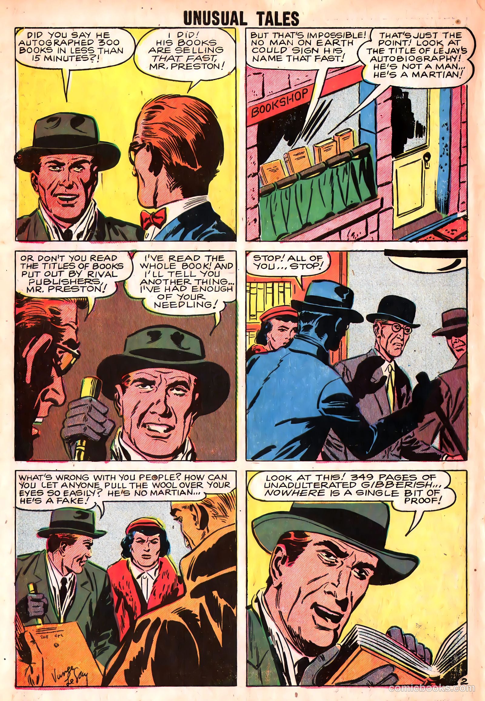 Unusual Tales #12 (1958) — page 10 of 36