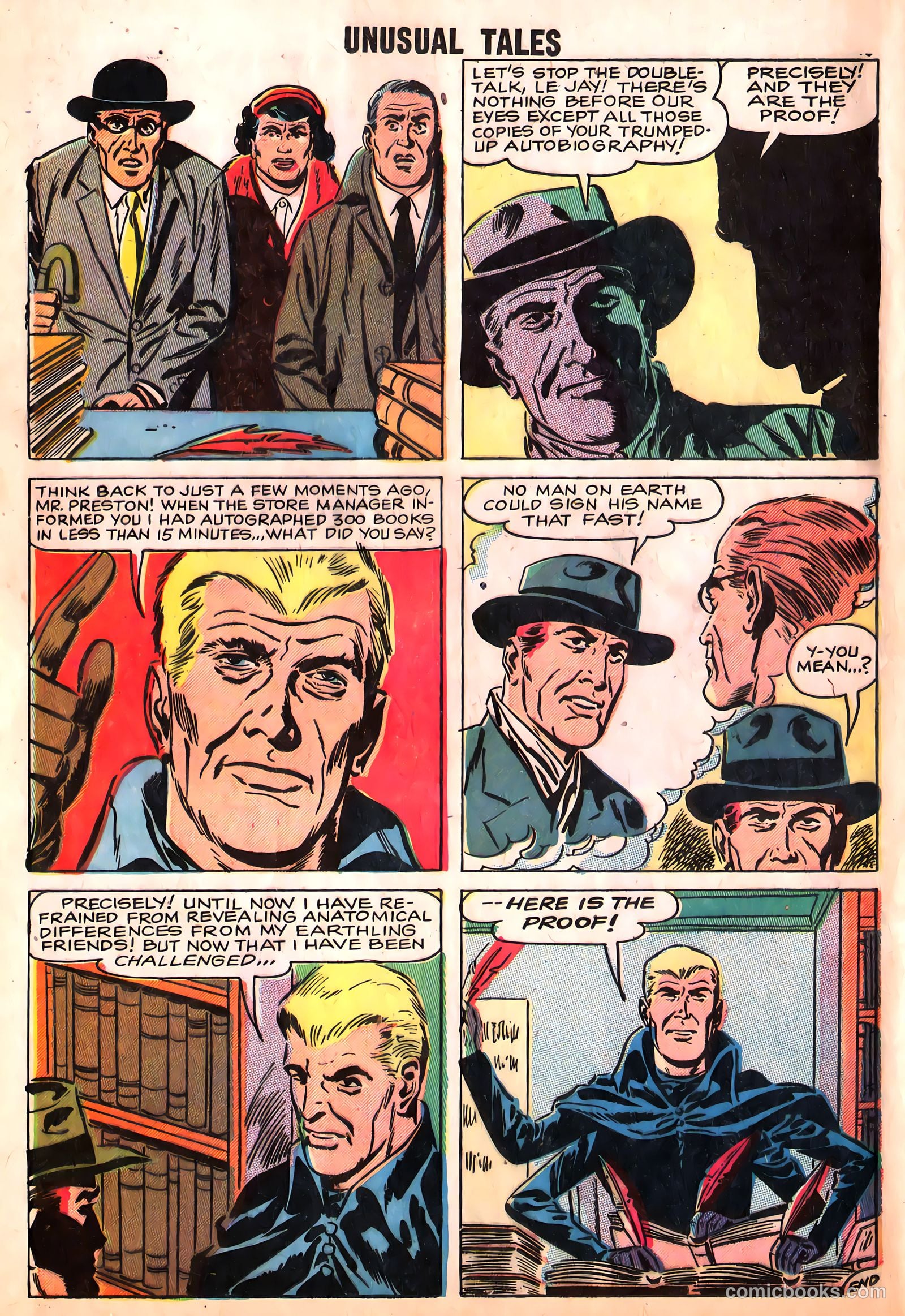 Unusual Tales #12 (1958) — page 12 of 36