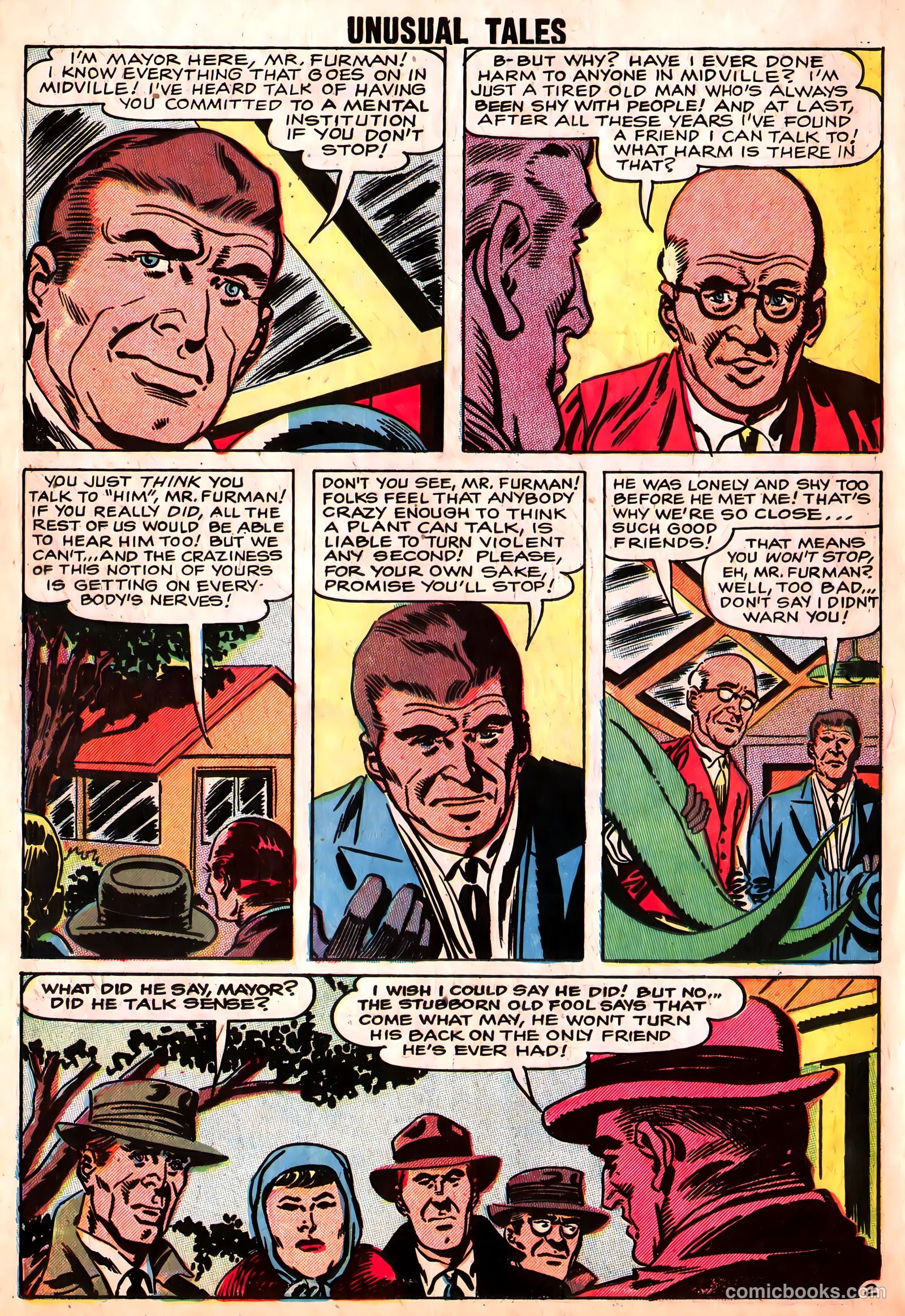 Unusual Tales #12 (1958) — page 14 of 36