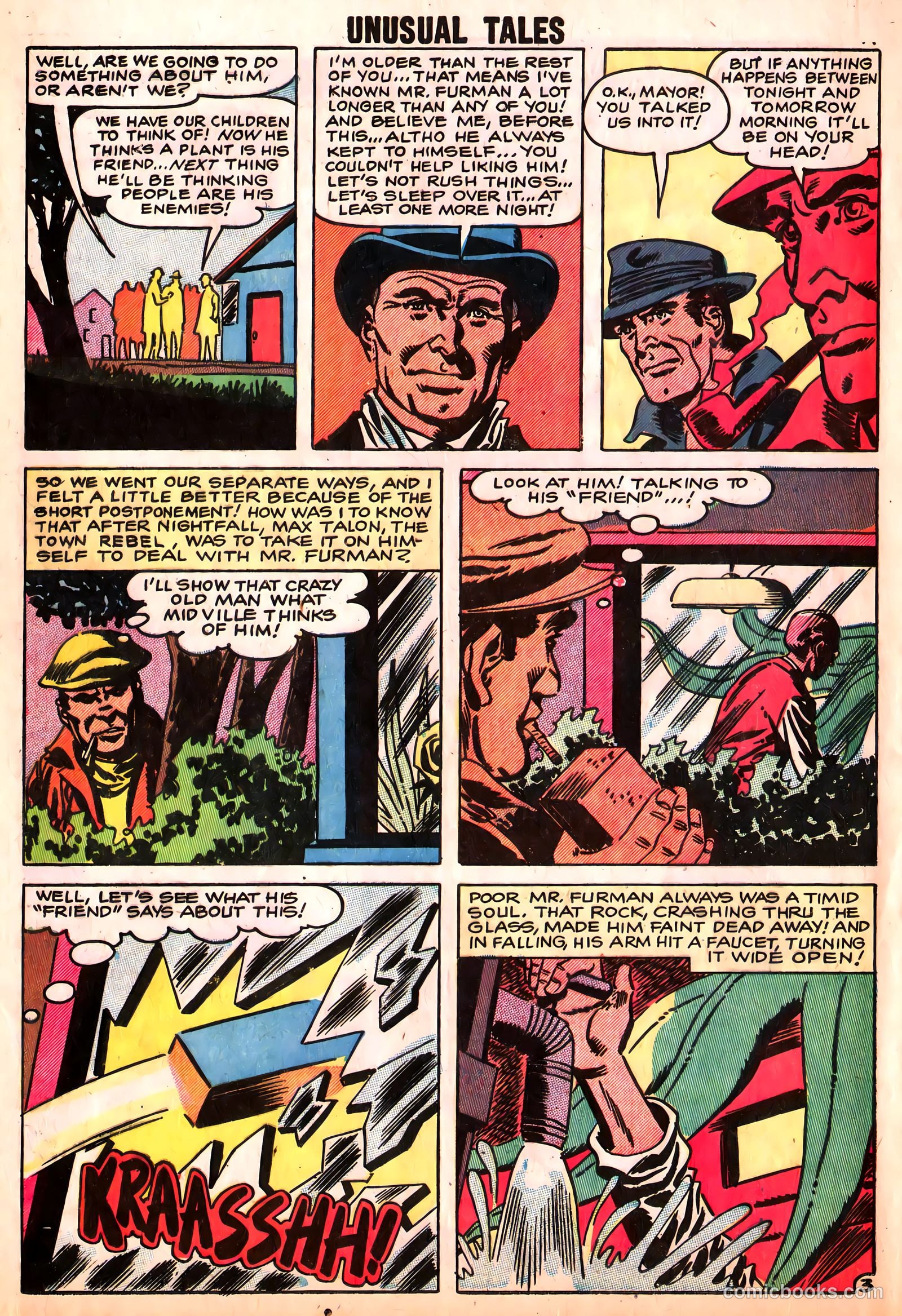 Unusual Tales #12 (1958) — page 16 of 36