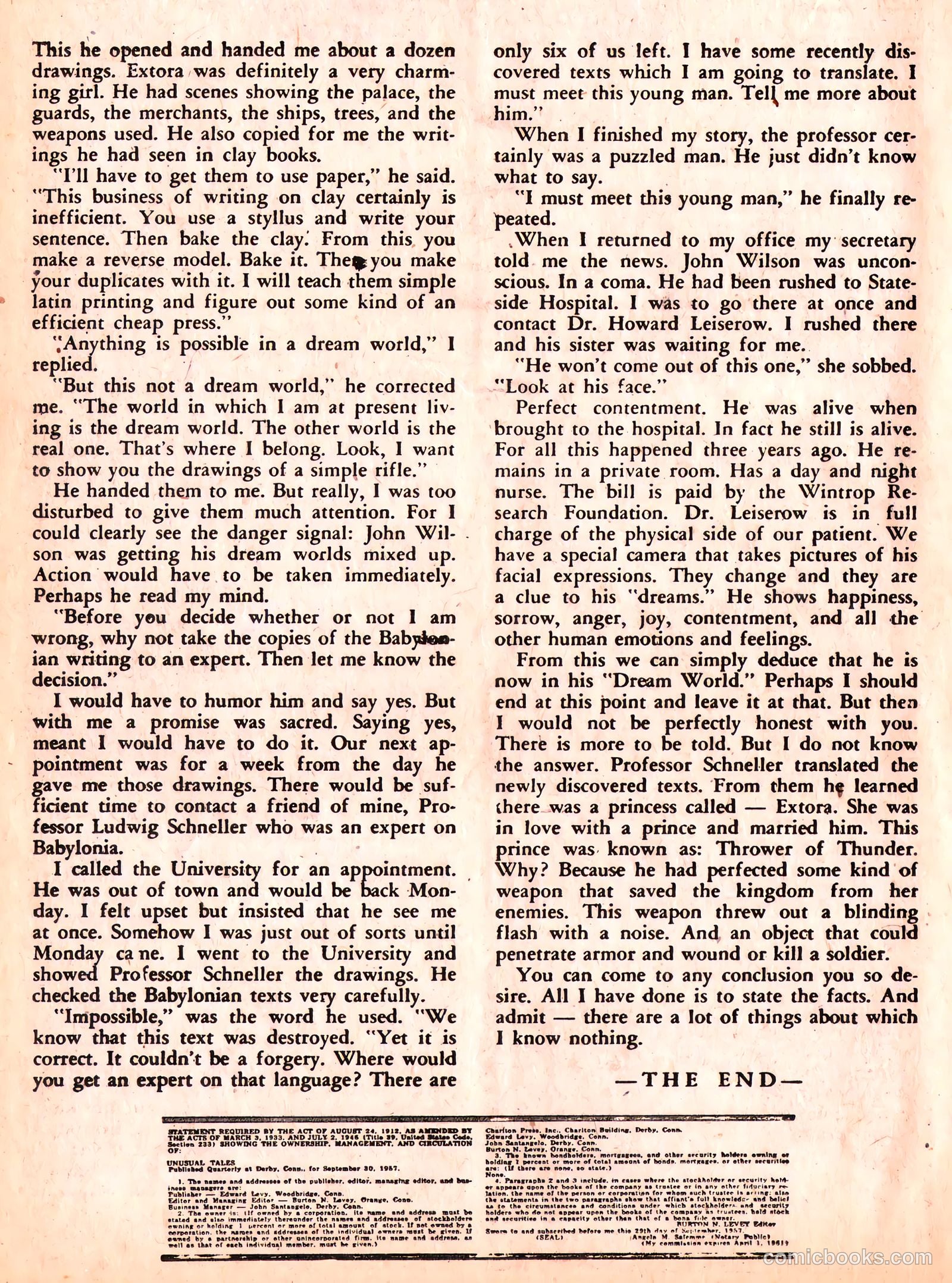 Unusual Tales #12 (1958) — page 20 of 36