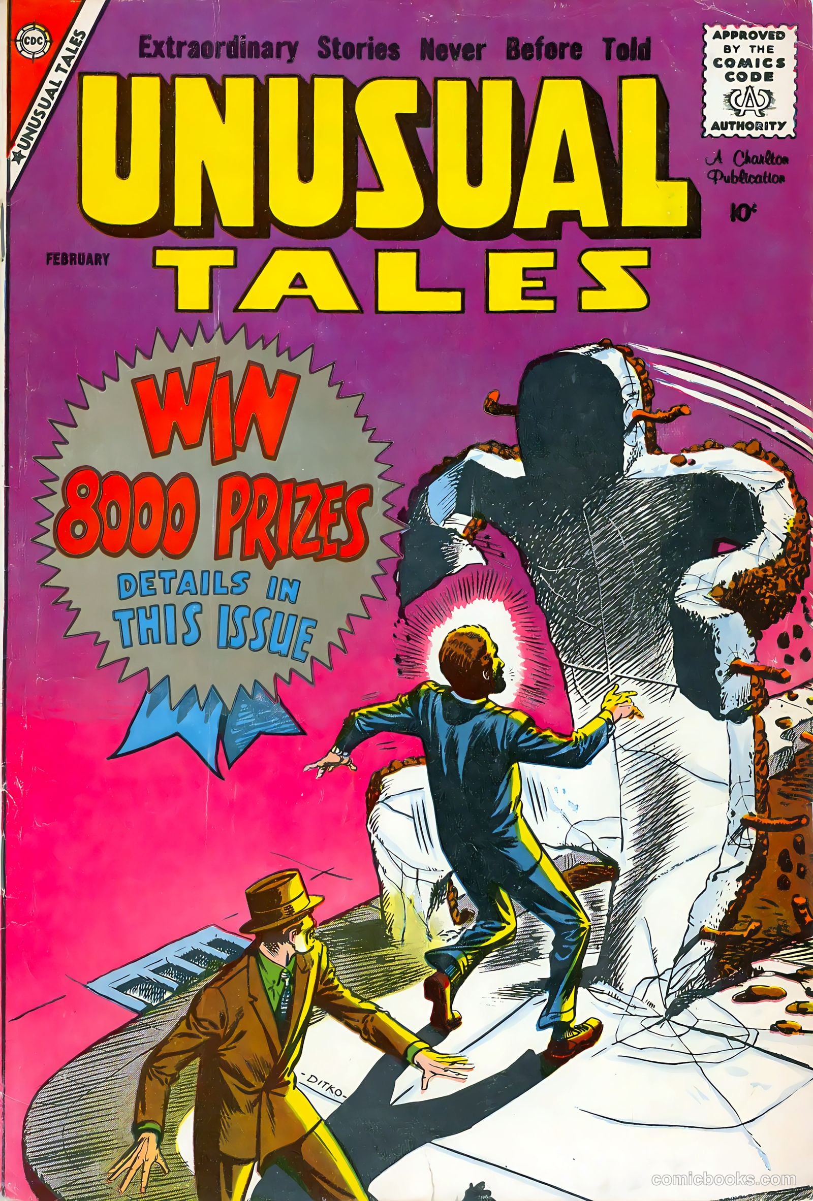 Unusual Tales #15 (1959) — page 1 of 35