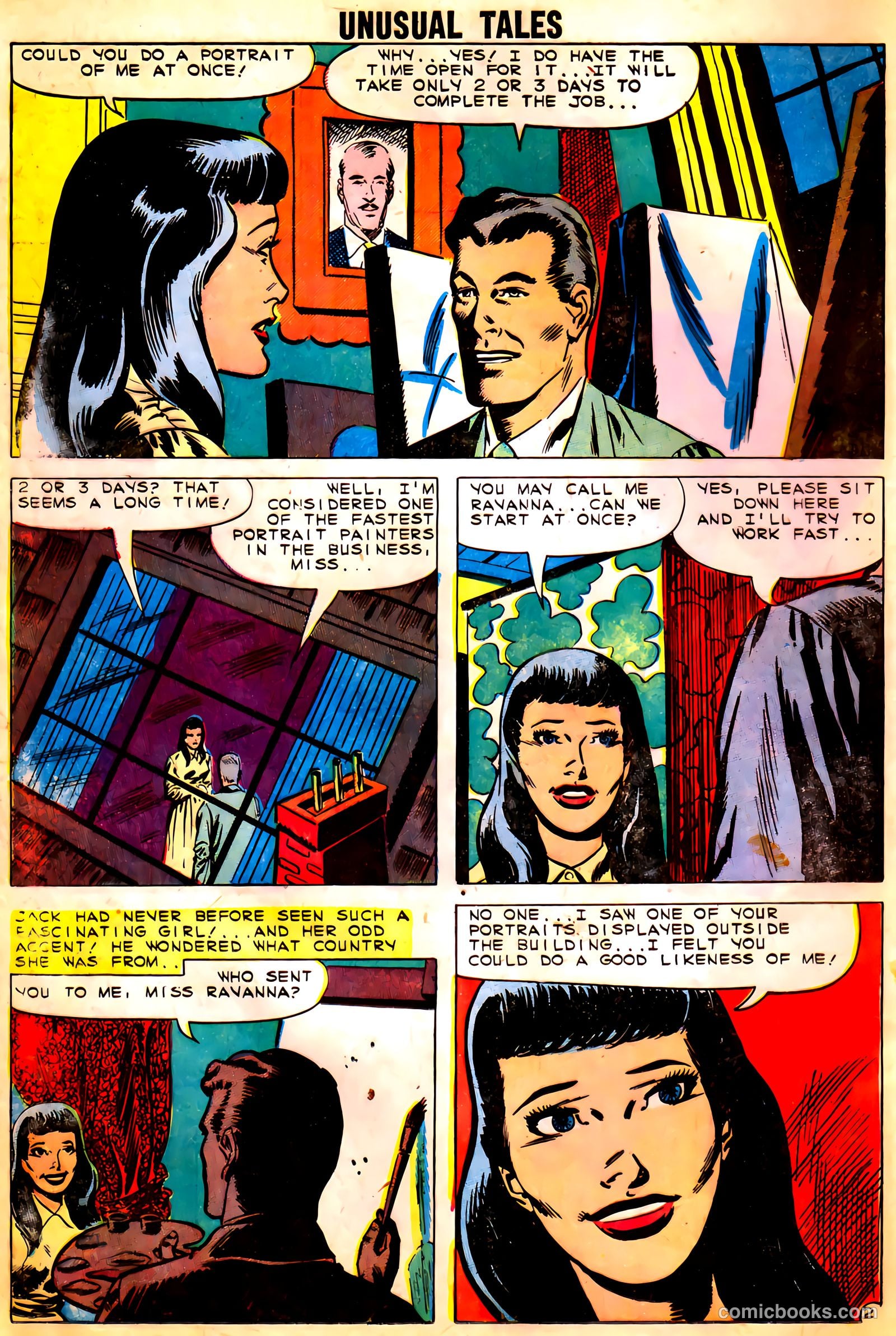 Unusual Tales #17 (1959) — page 12 of 35