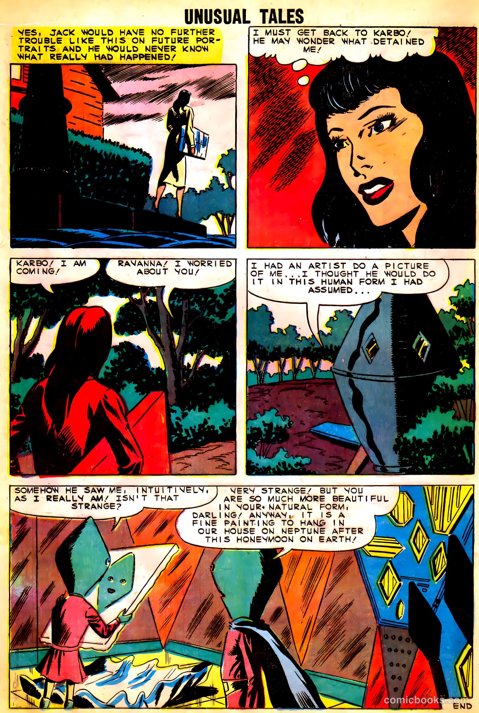 Unusual Tales #17 (1959) — page 16 of 35