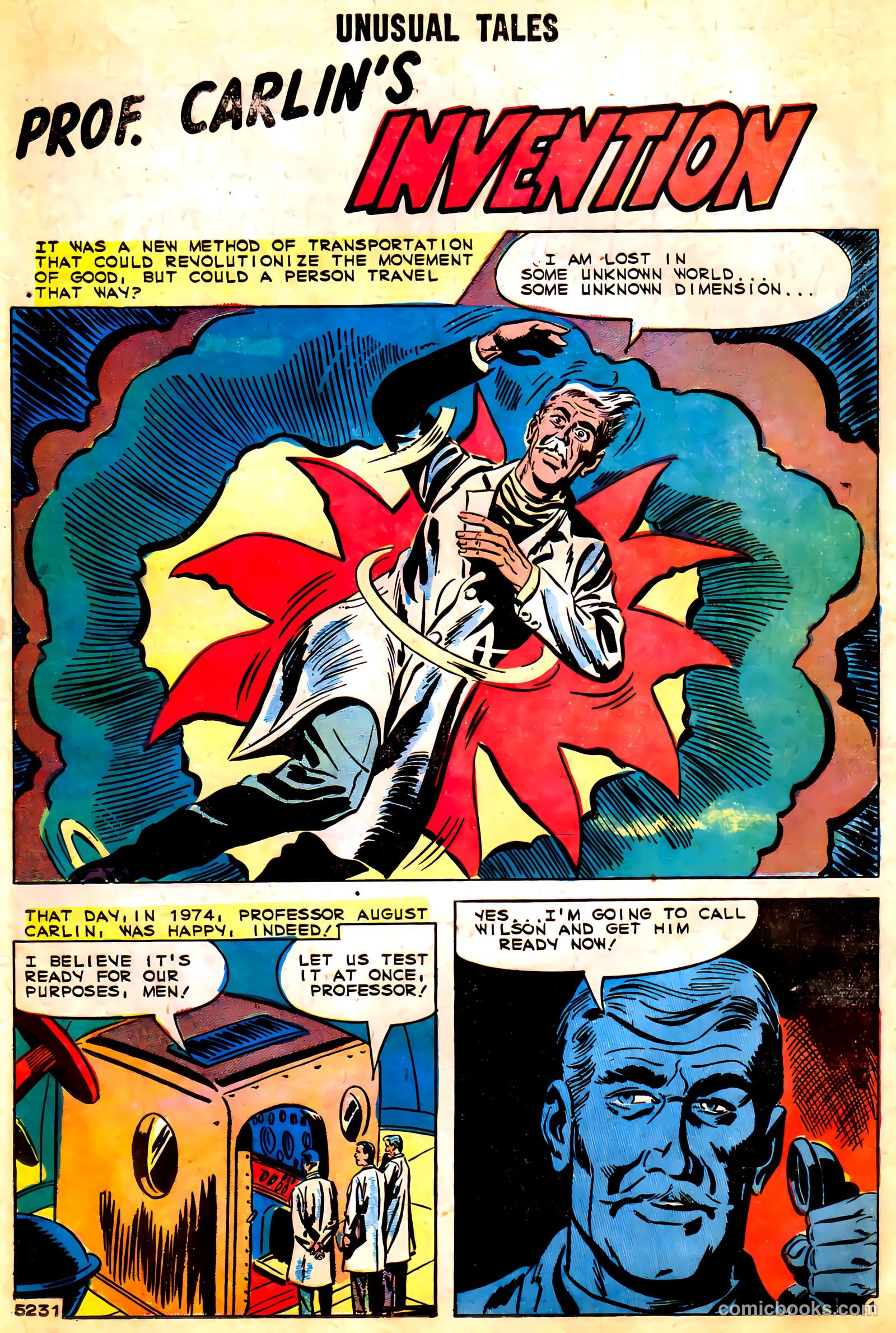 Unusual Tales #17 (1959) — page 19 of 35