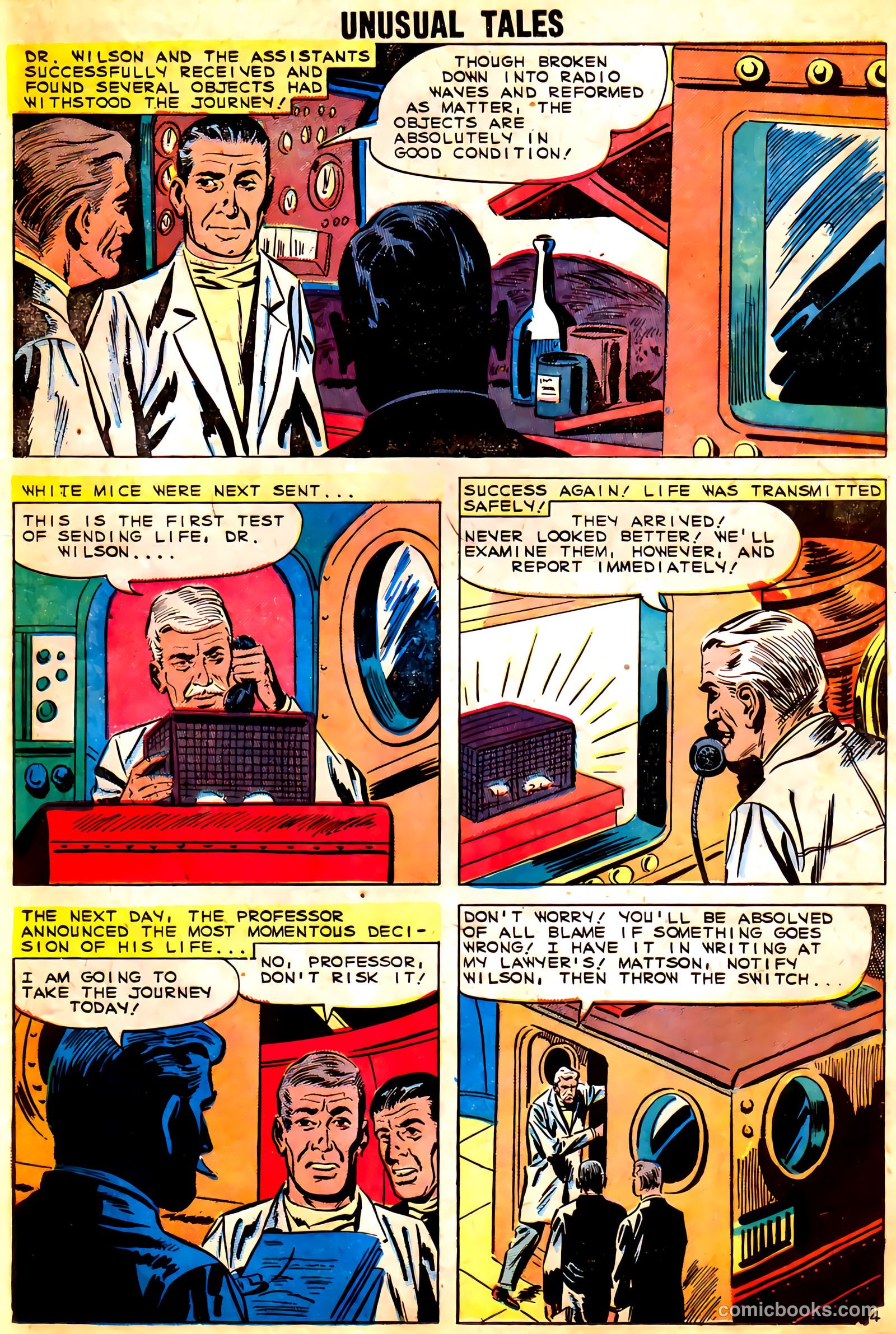 Unusual Tales #17 (1959) — page 23 of 35