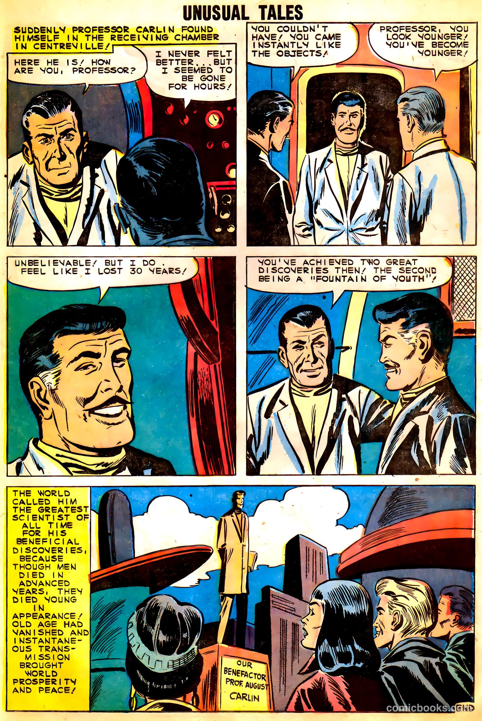 Unusual Tales #17 (1959) — page 25 of 35