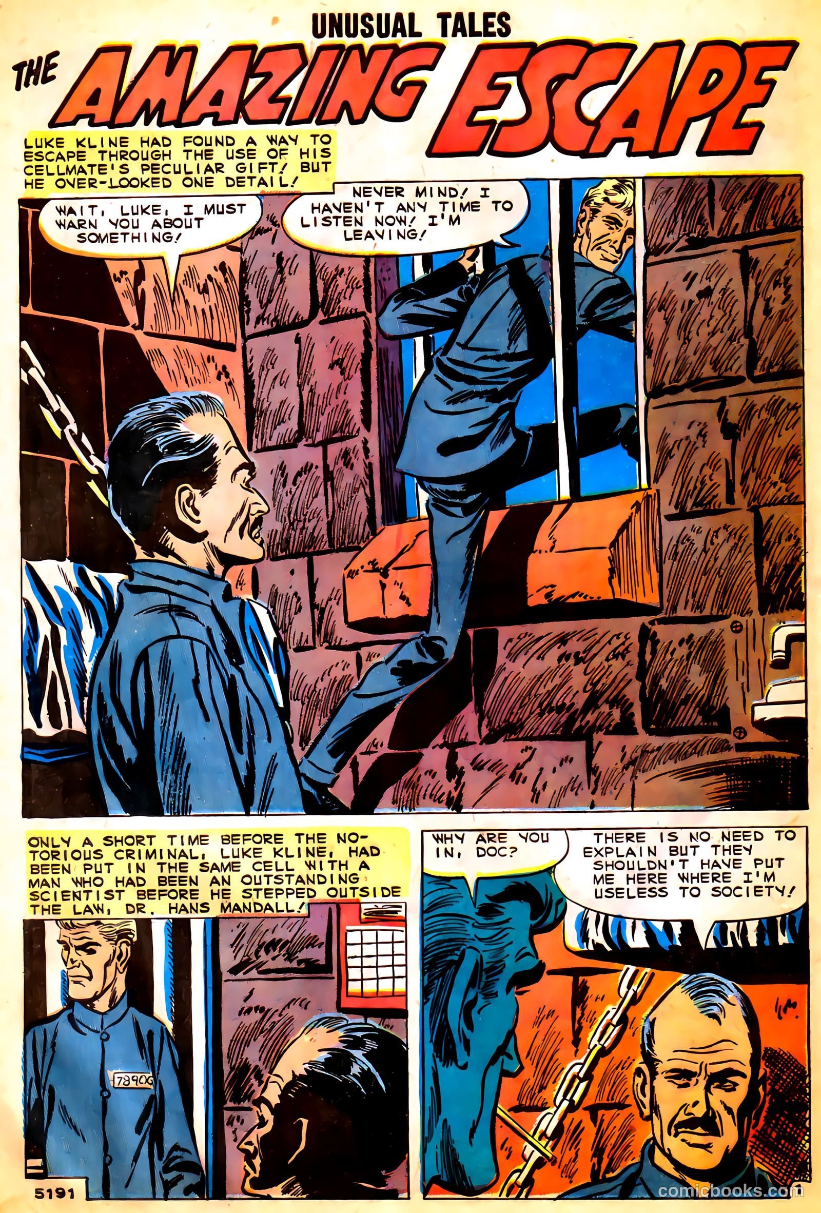 Unusual Tales #17 (1959) — page 28 of 35
