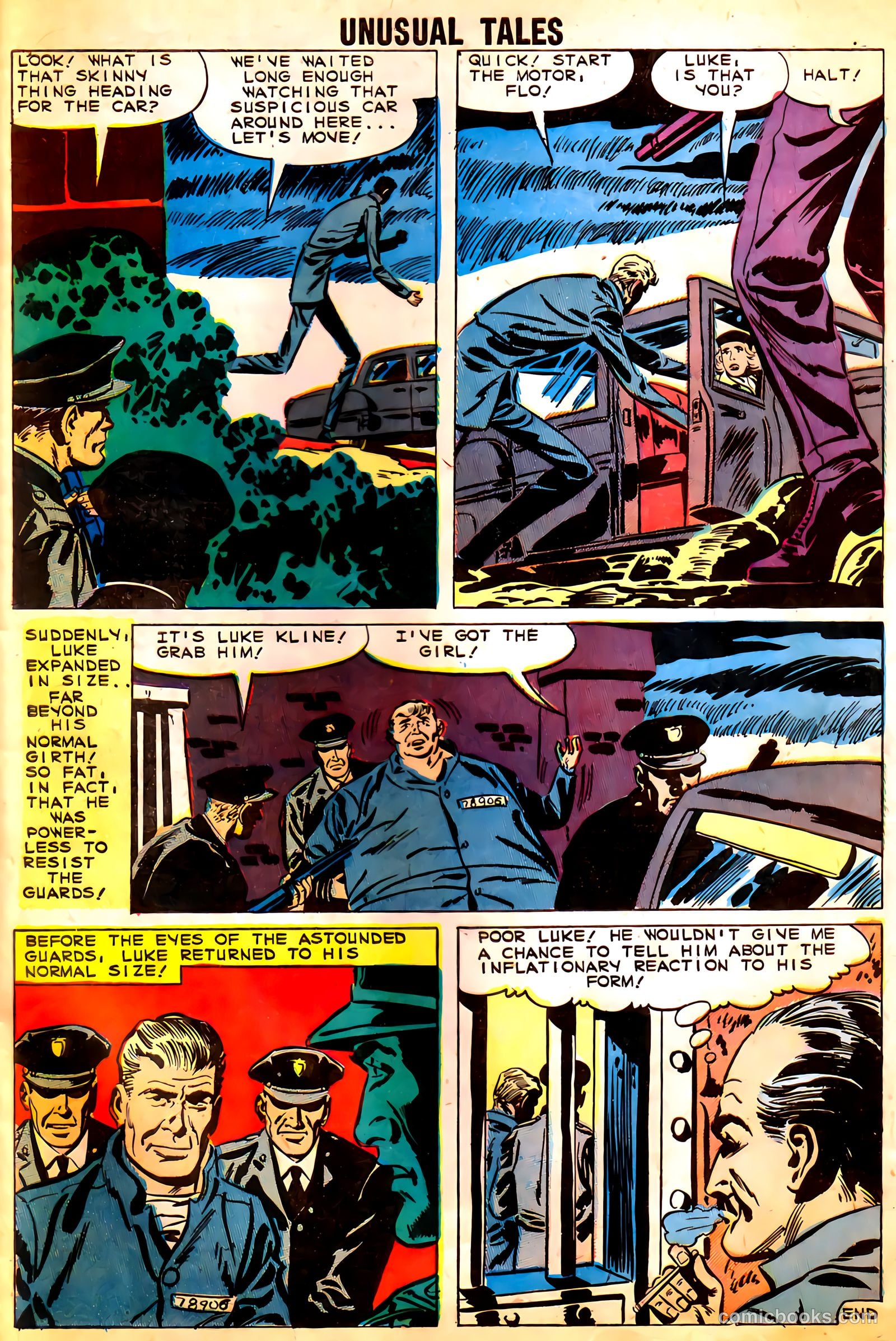 Unusual Tales #17 (1959) — page 33 of 35