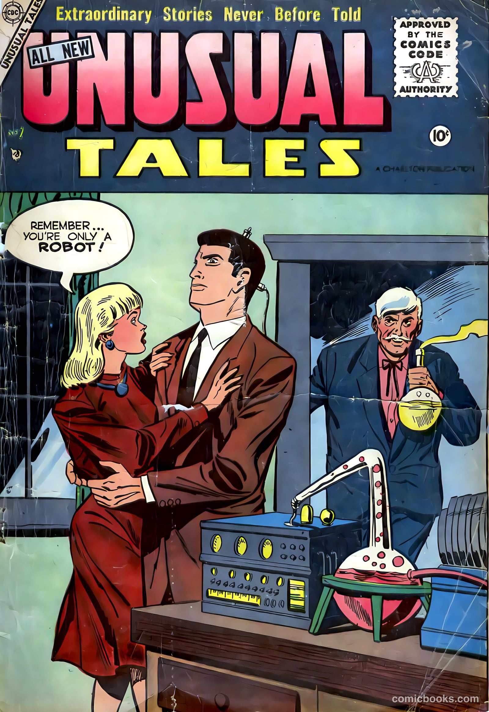 Unusual Tales #2 (1956) — page 1 of 36