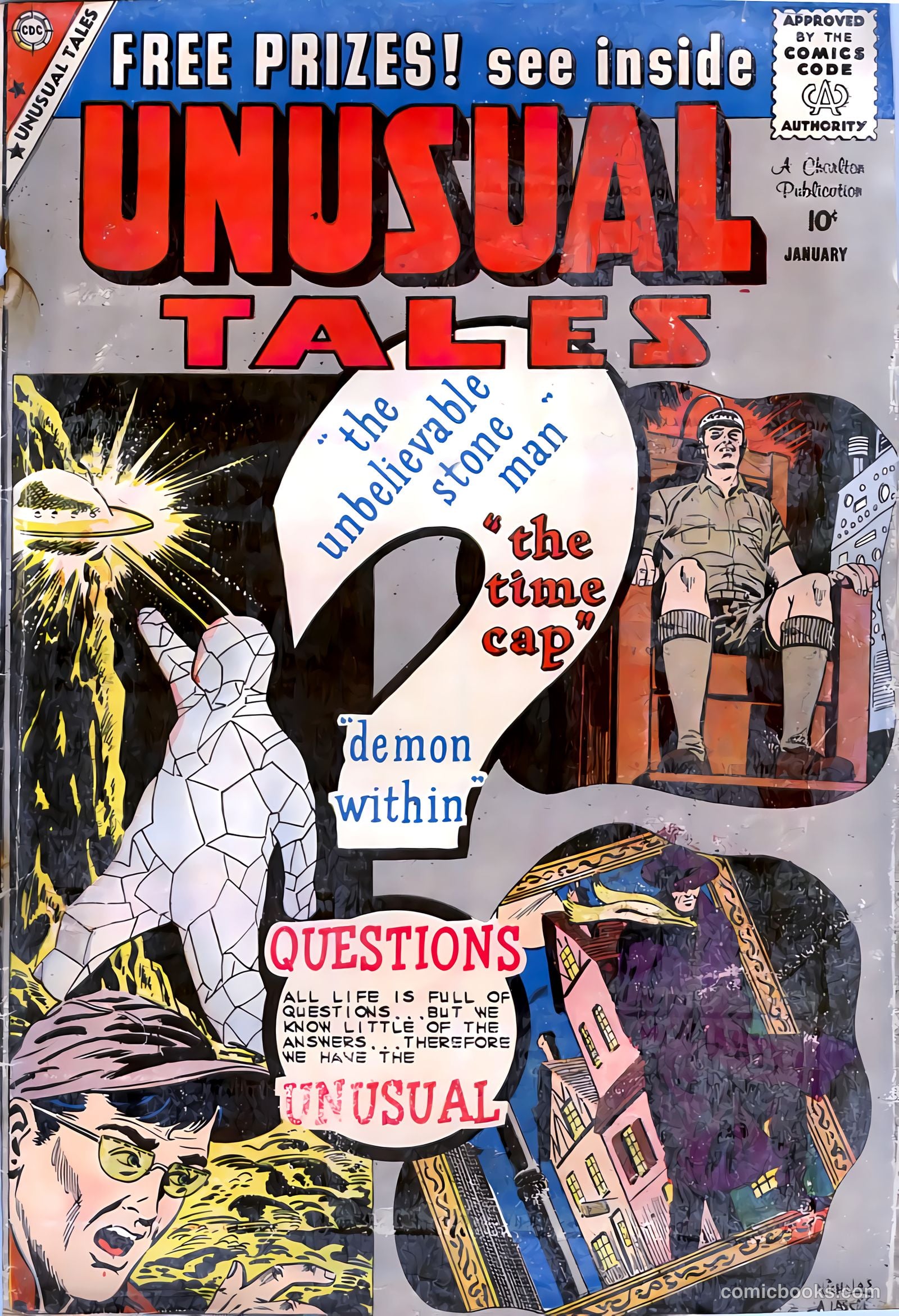 Unusual Tales #20 cover