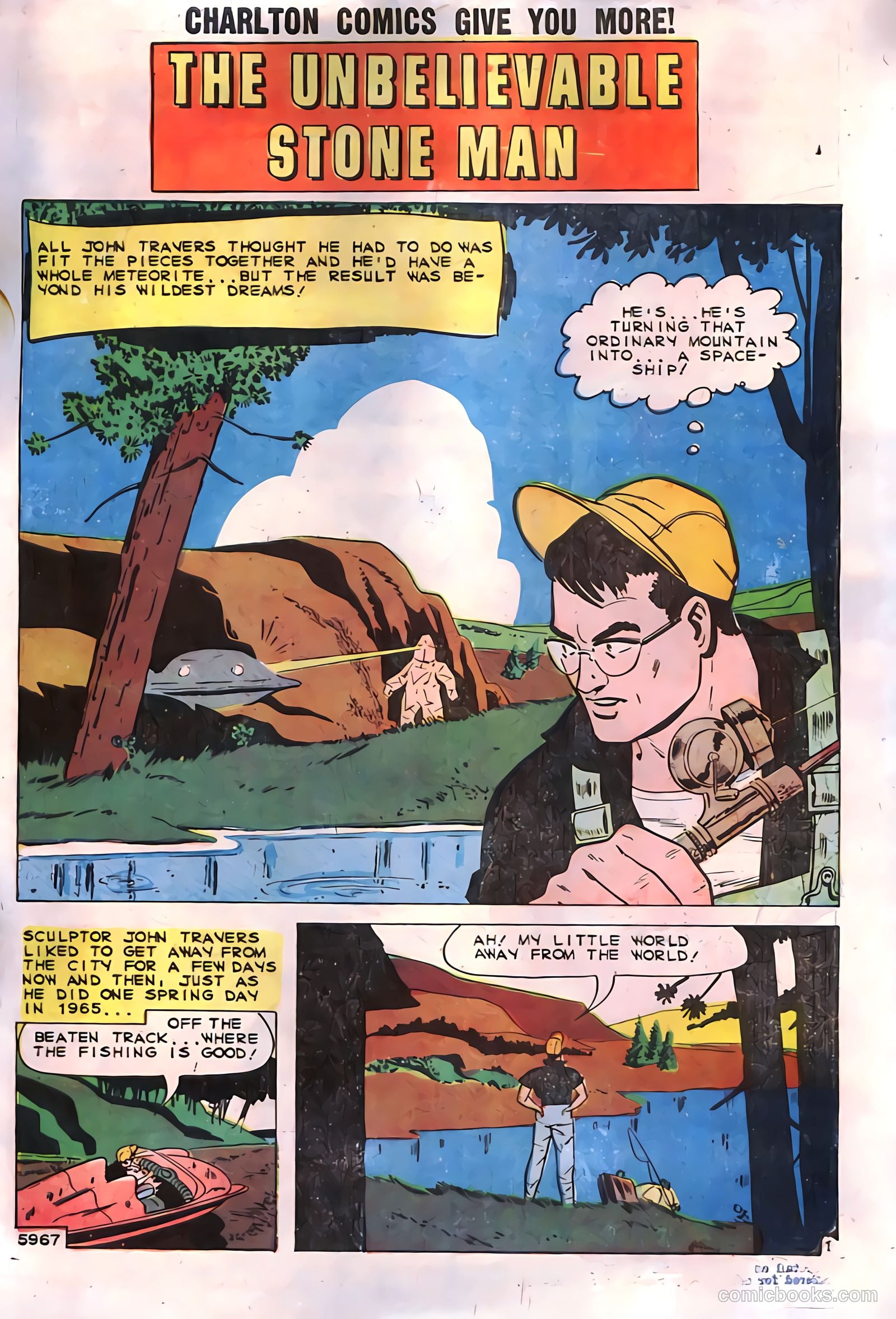 Unusual Tales #20 (1960) — page 3