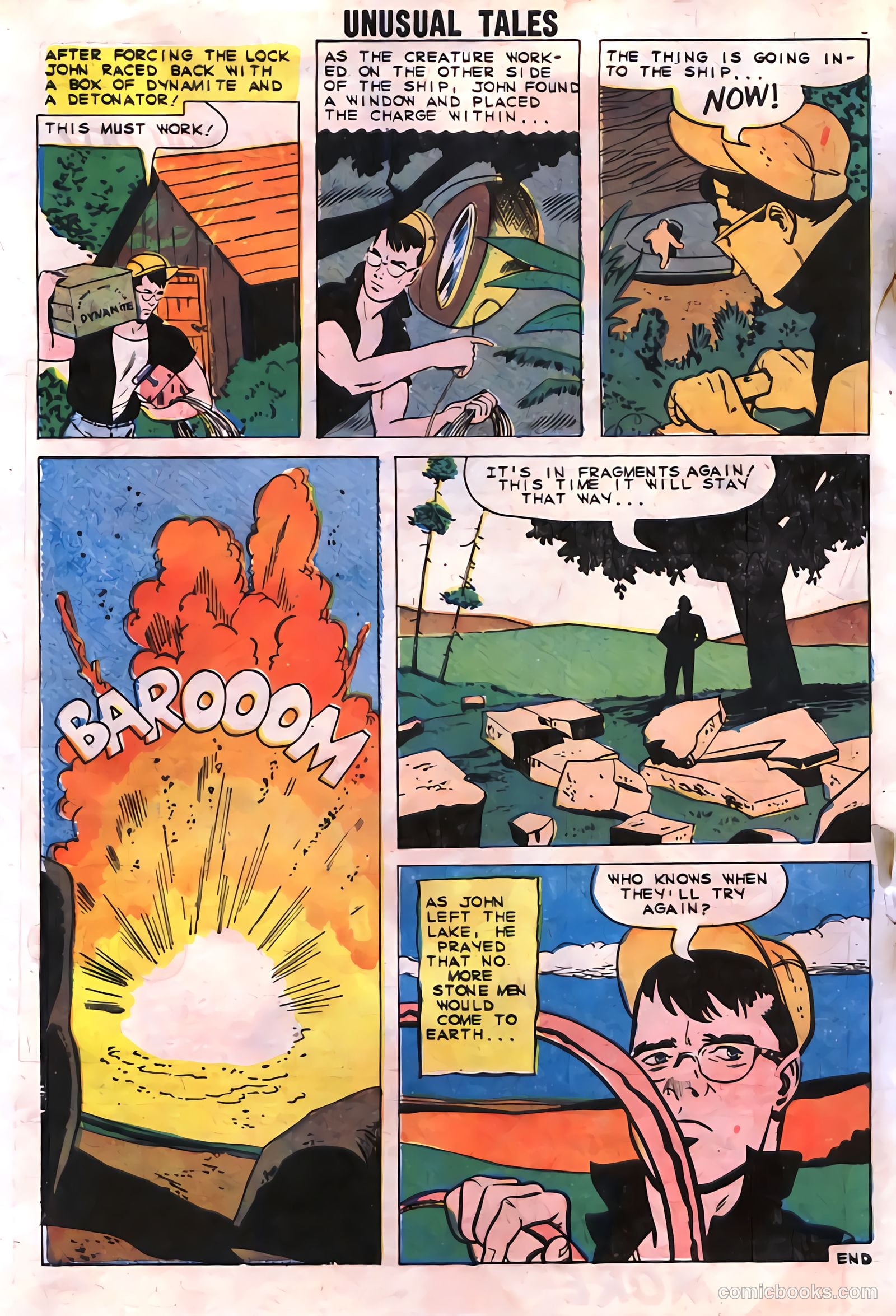 Unusual Tales #20 (1960) — page 10