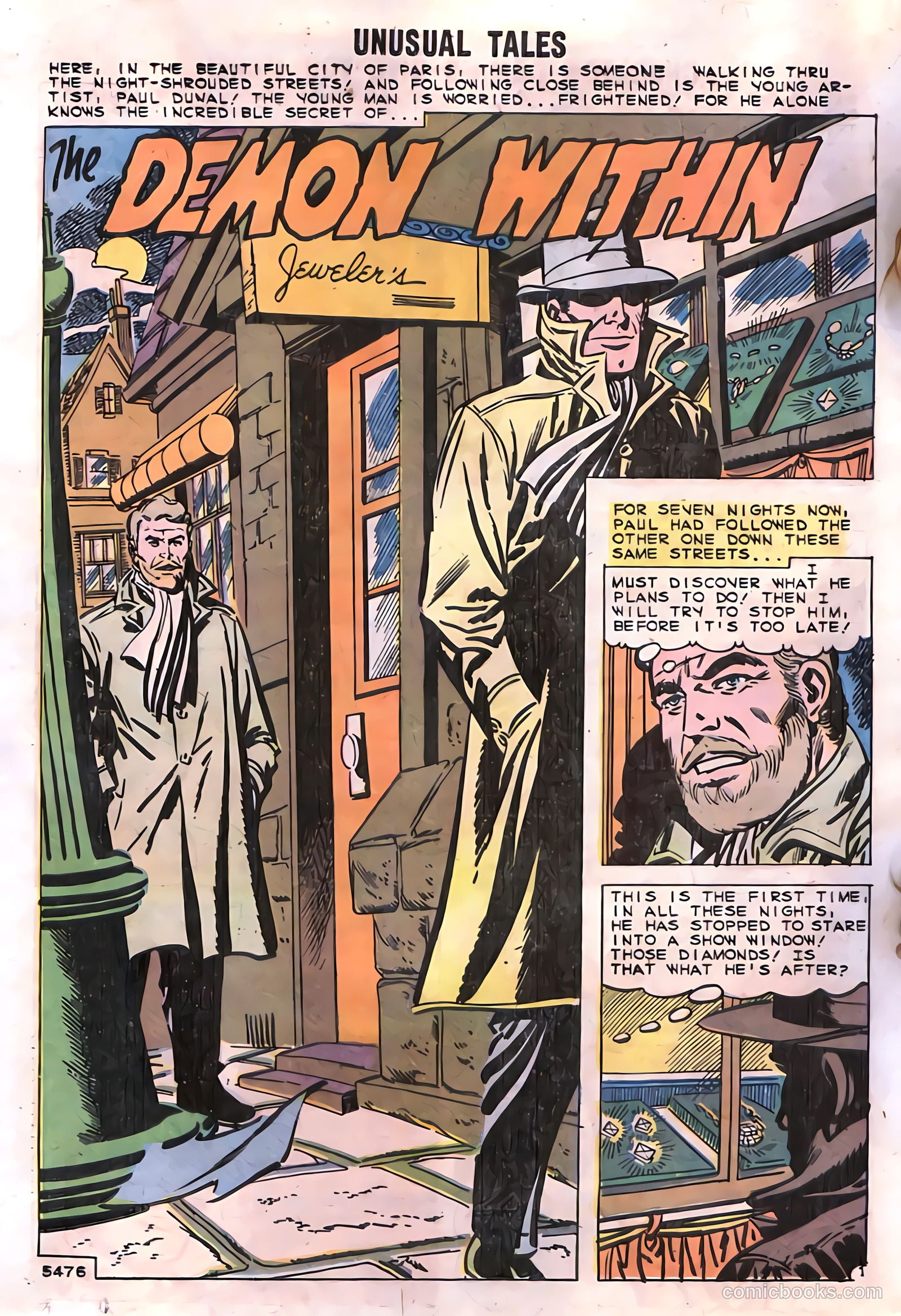Unusual Tales #20 (1960) — page 20