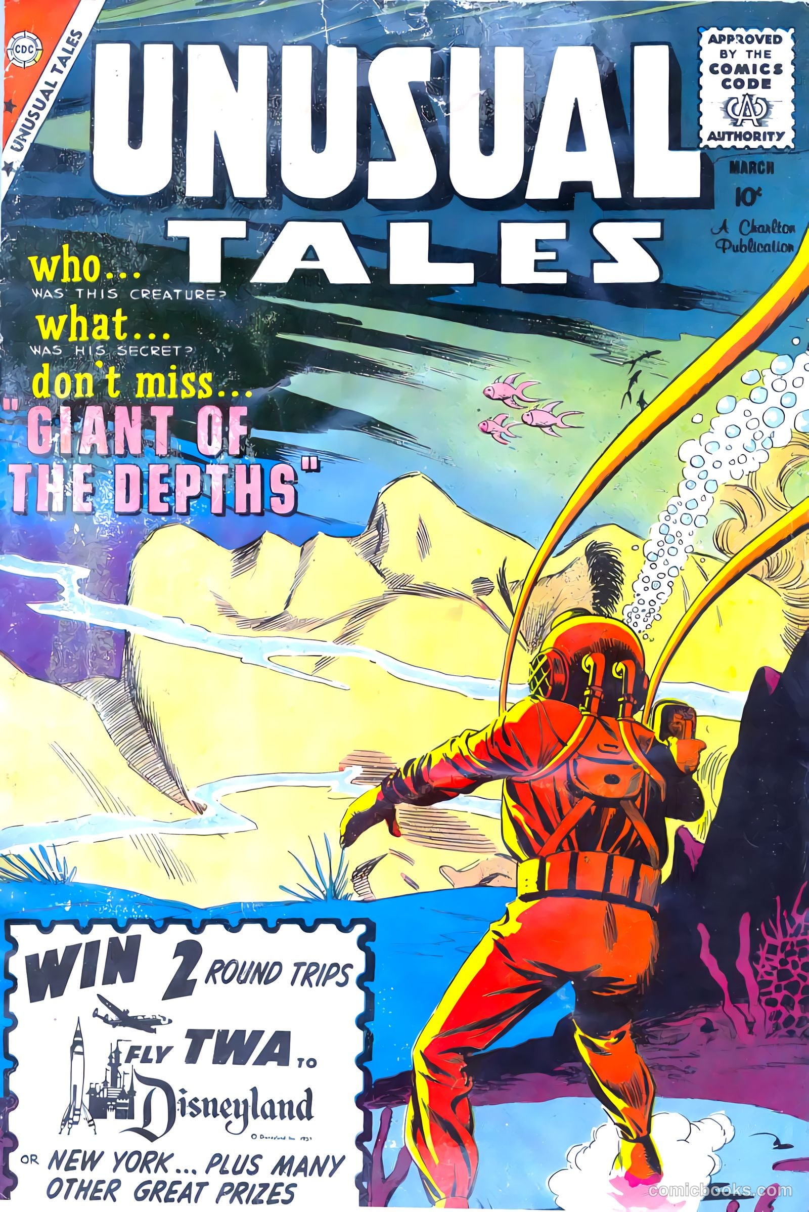 Unusual Tales #21 cover