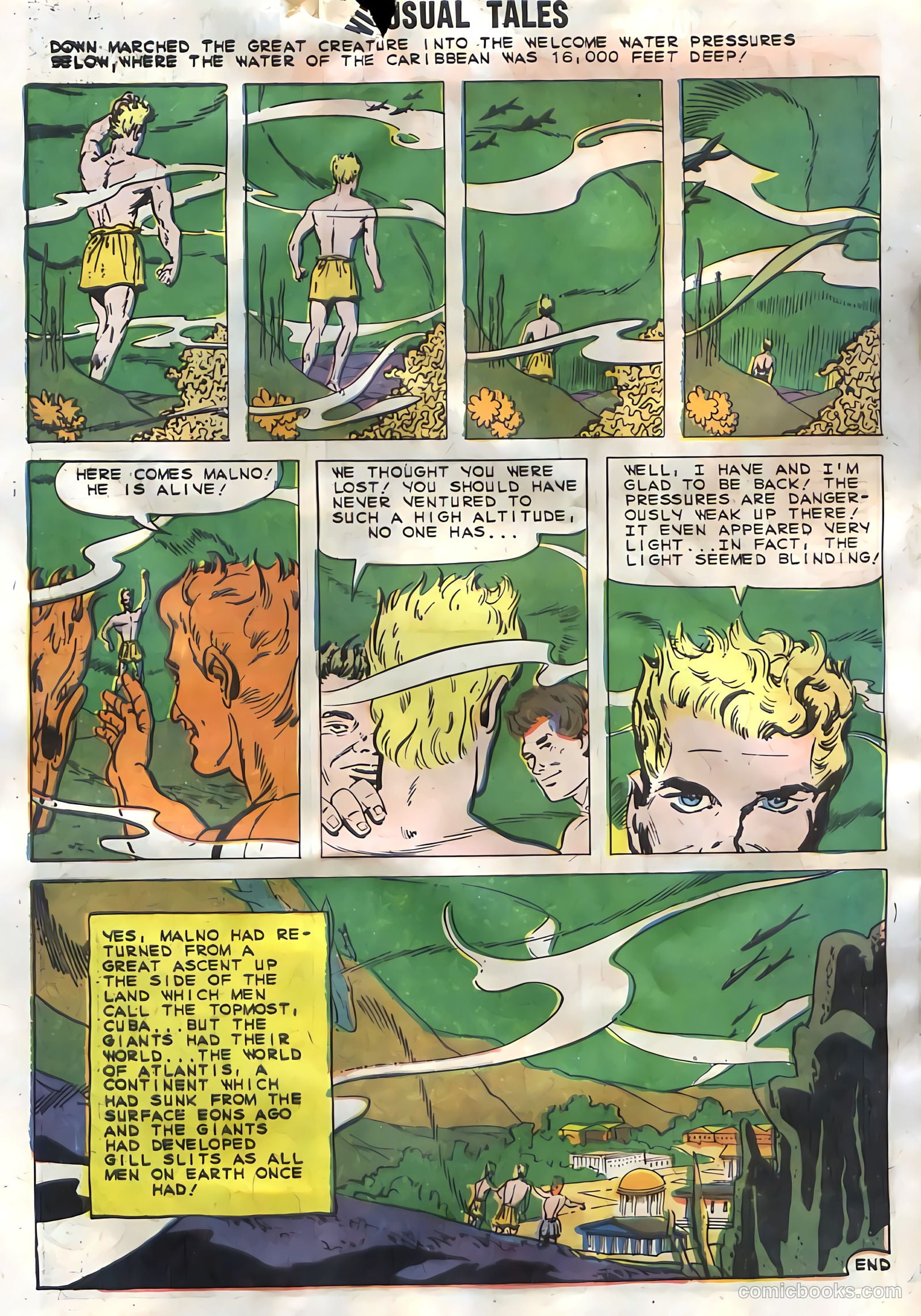 Unusual Tales #21 (1969) — page 8
