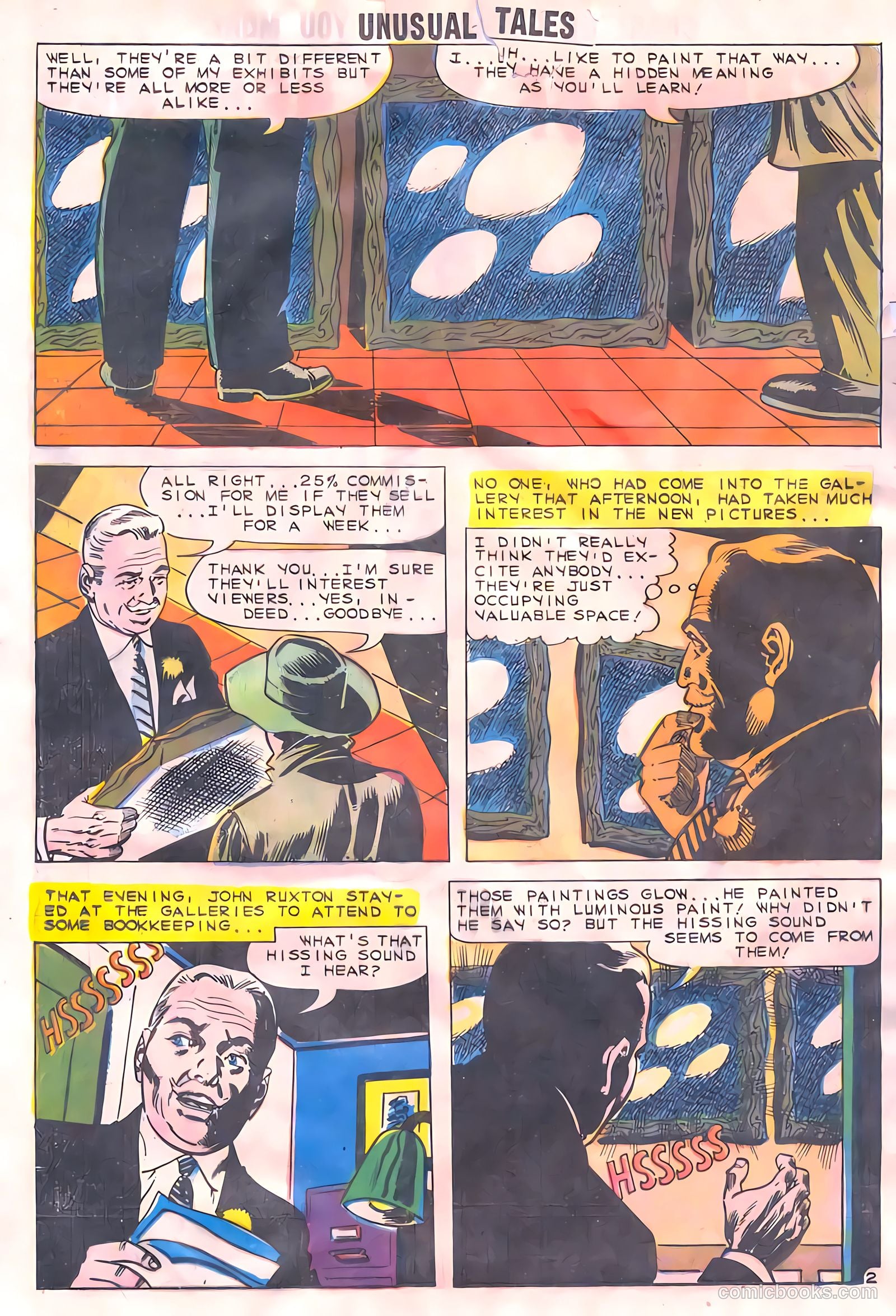 Unusual Tales #21 (1969) — page 12