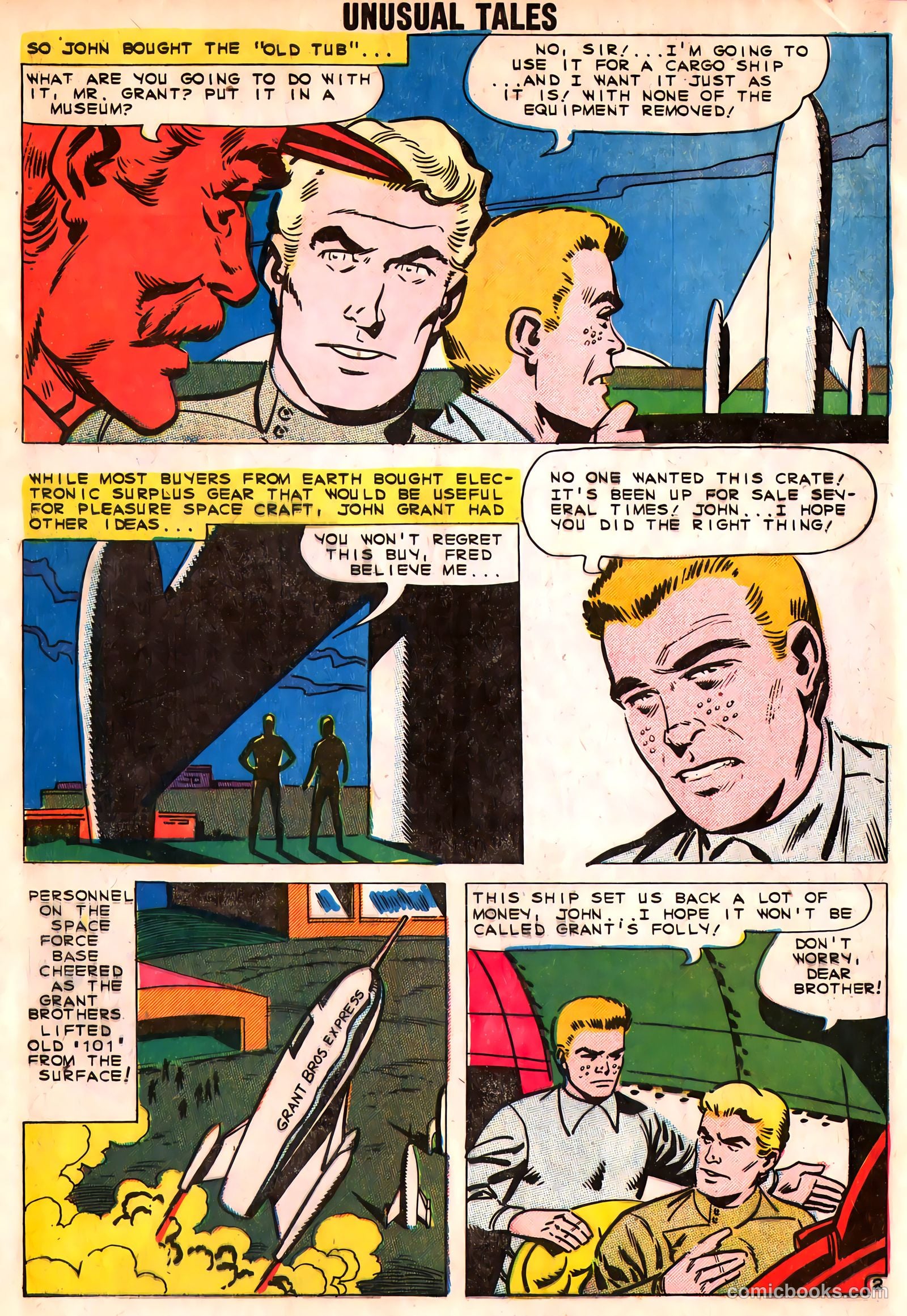 Unusual Tales #23 (1960) — page 4