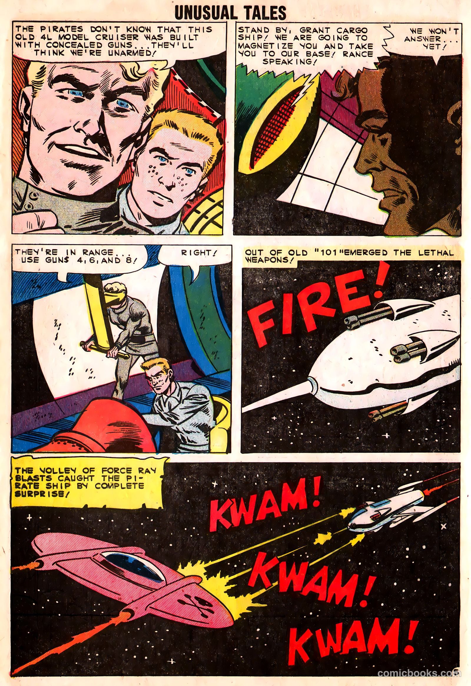 Unusual Tales #23 (1960) — page 8