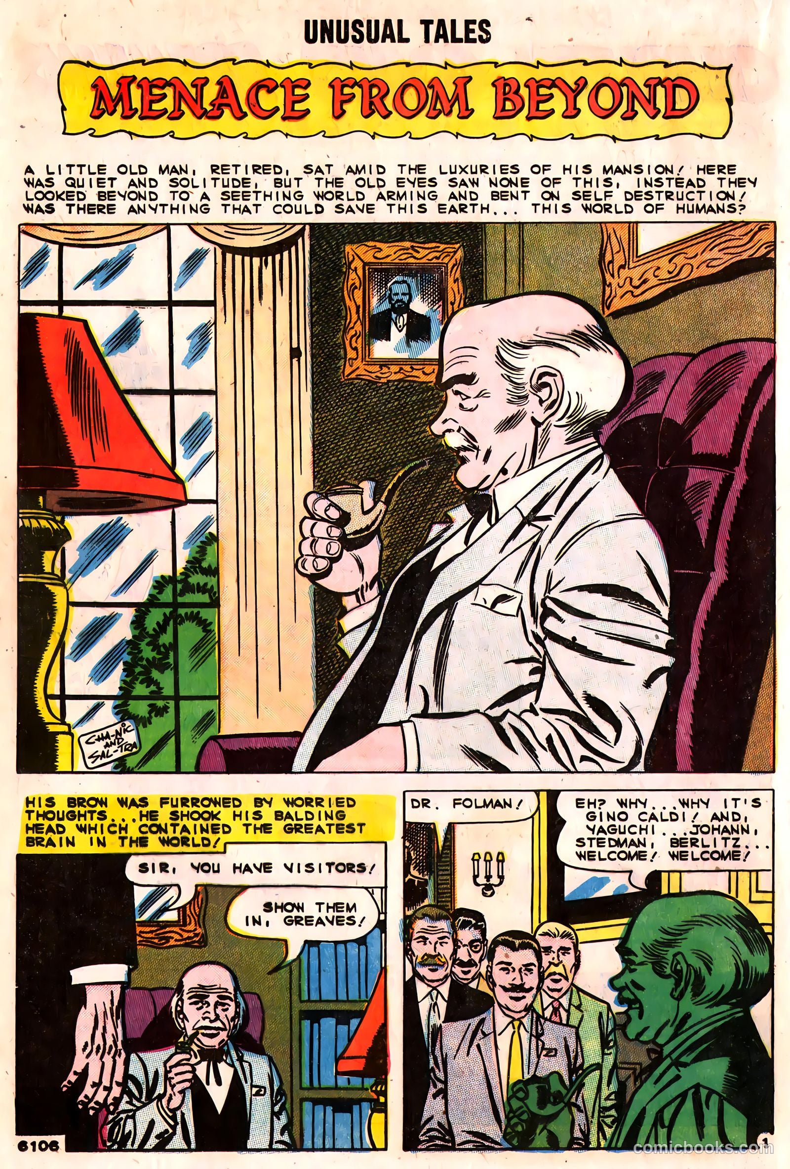 Unusual Tales #23 (1960) — page 20