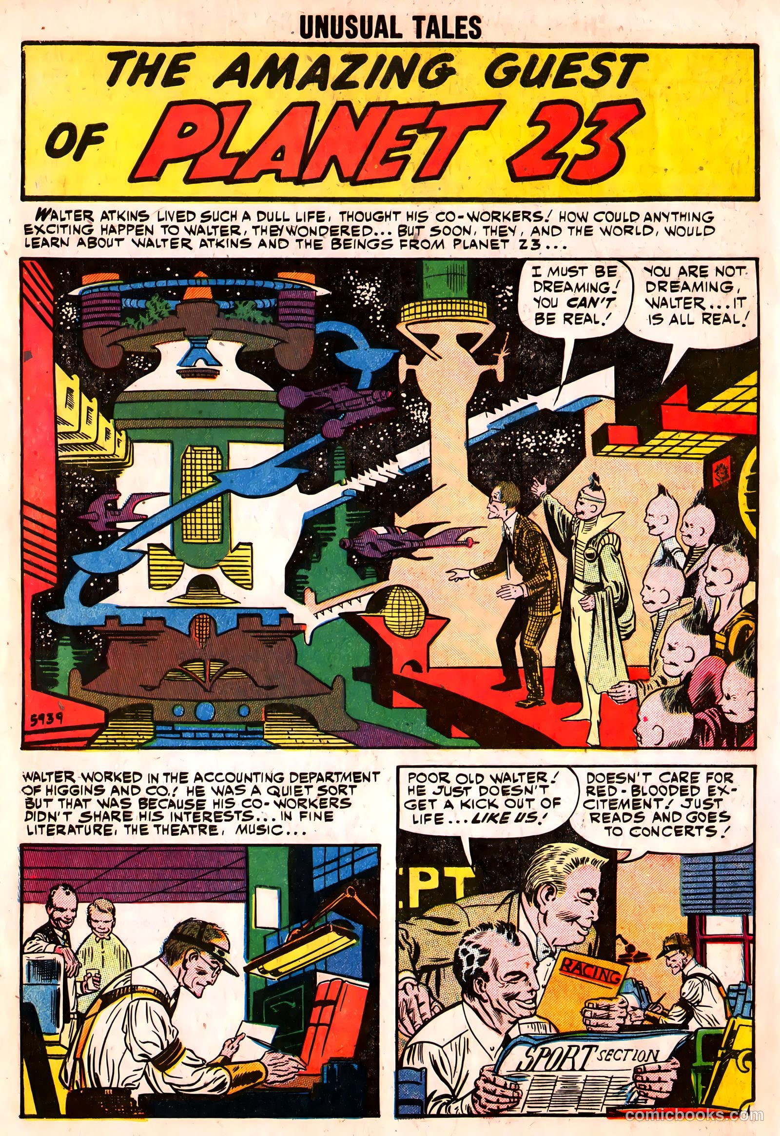 Unusual Tales #23 (1960) — page 28