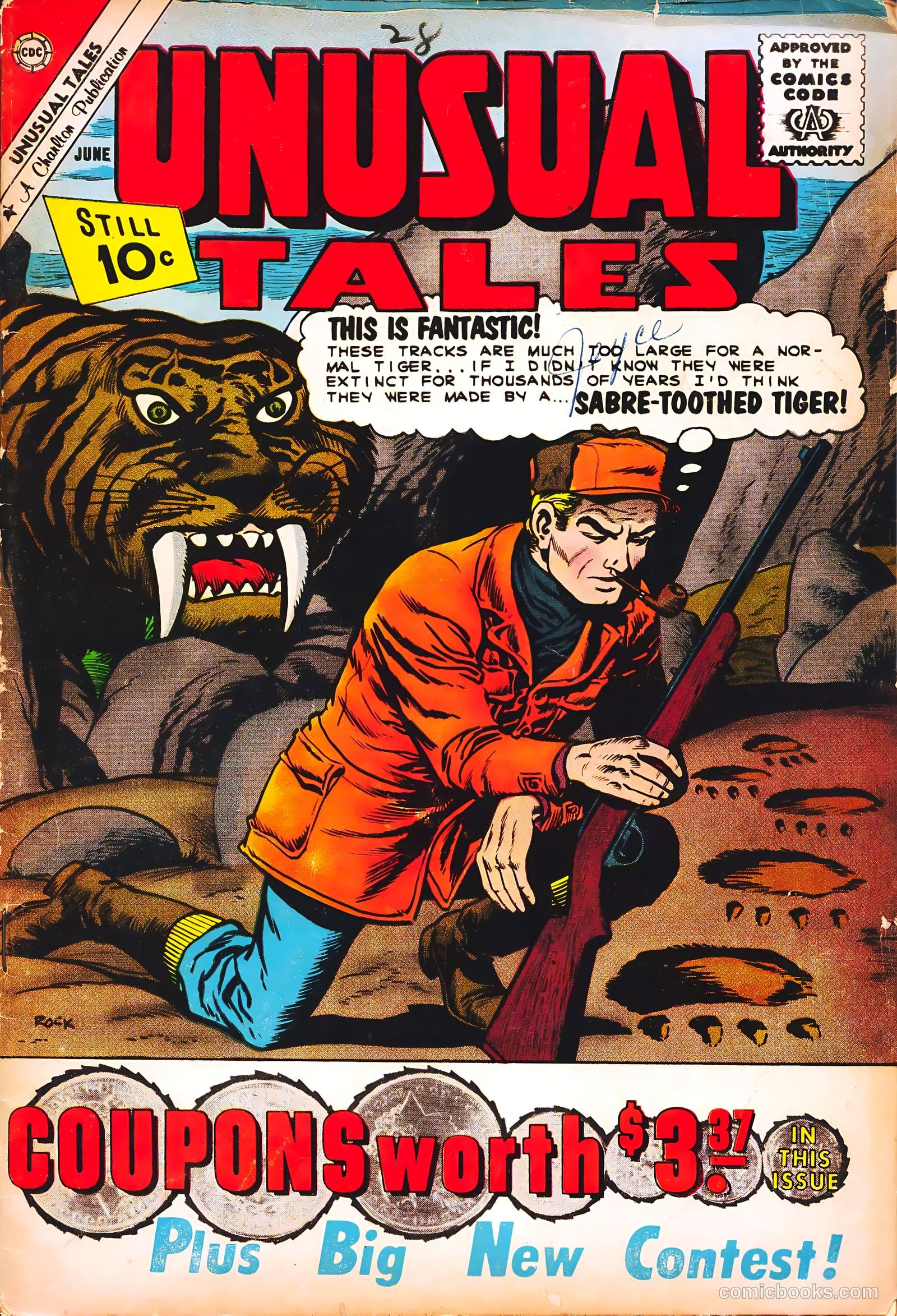 Unusual Tales #28 cover