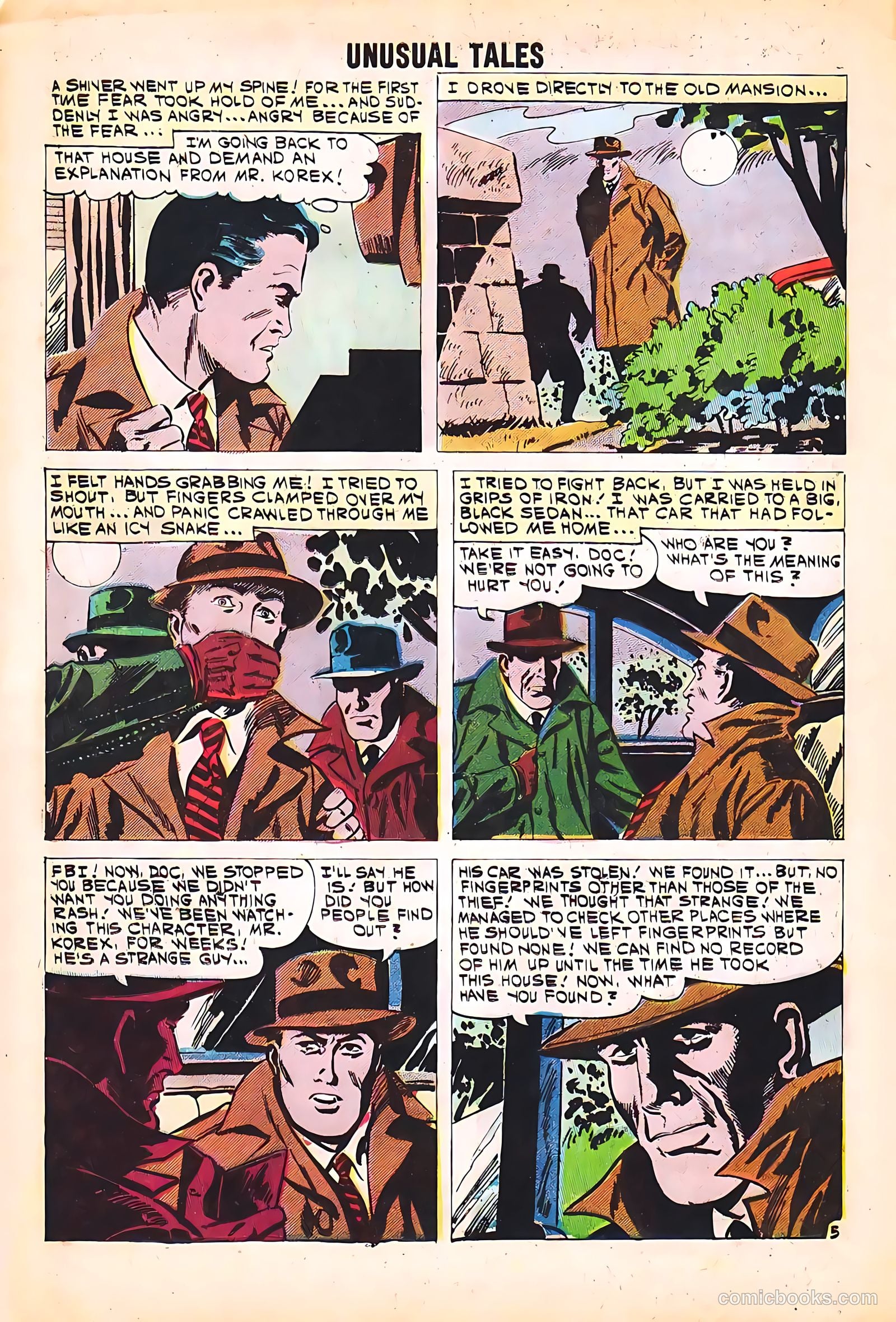 Unusual Tales #28 (1961) — page 8
