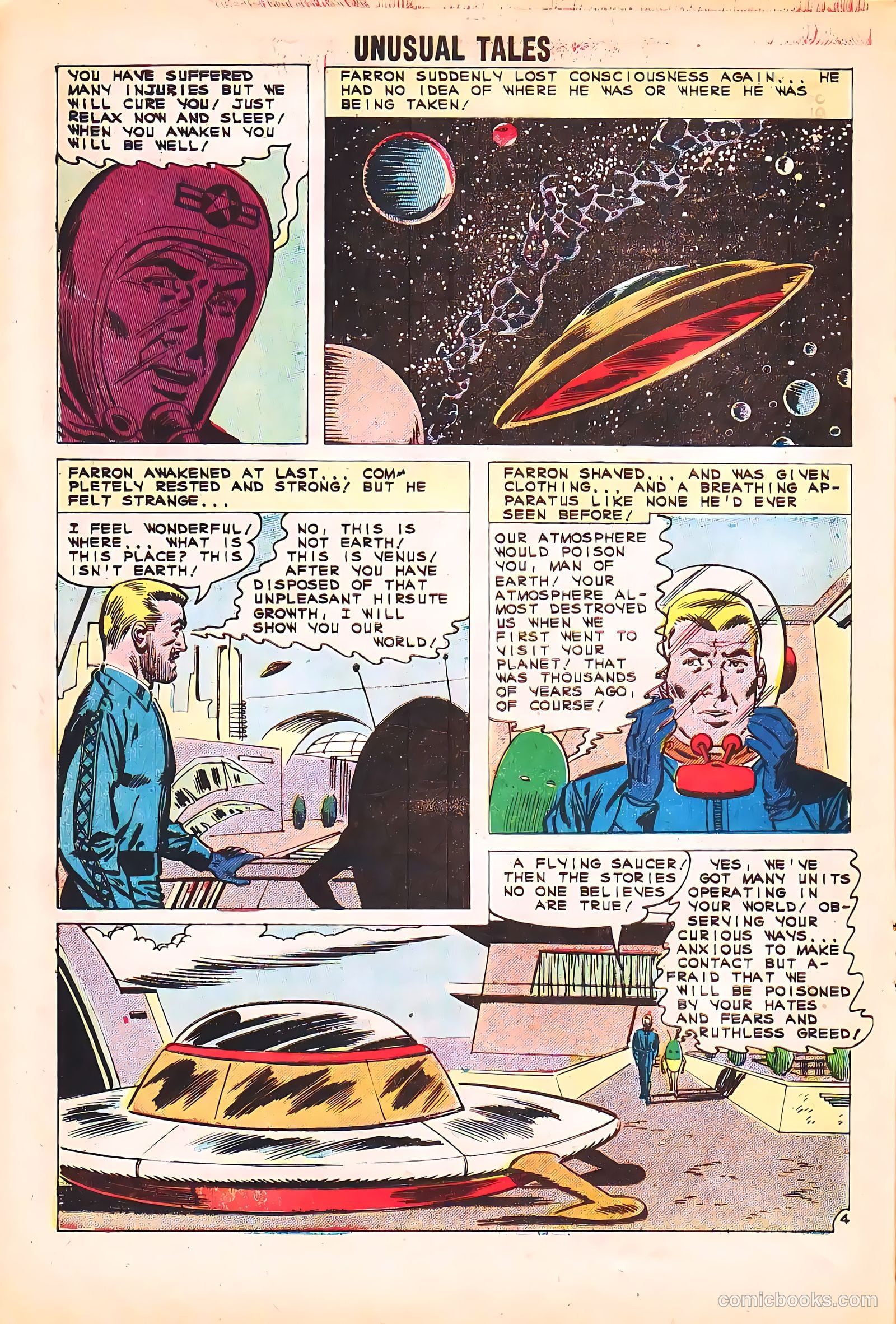 Unusual Tales #28 (1961) — page 16