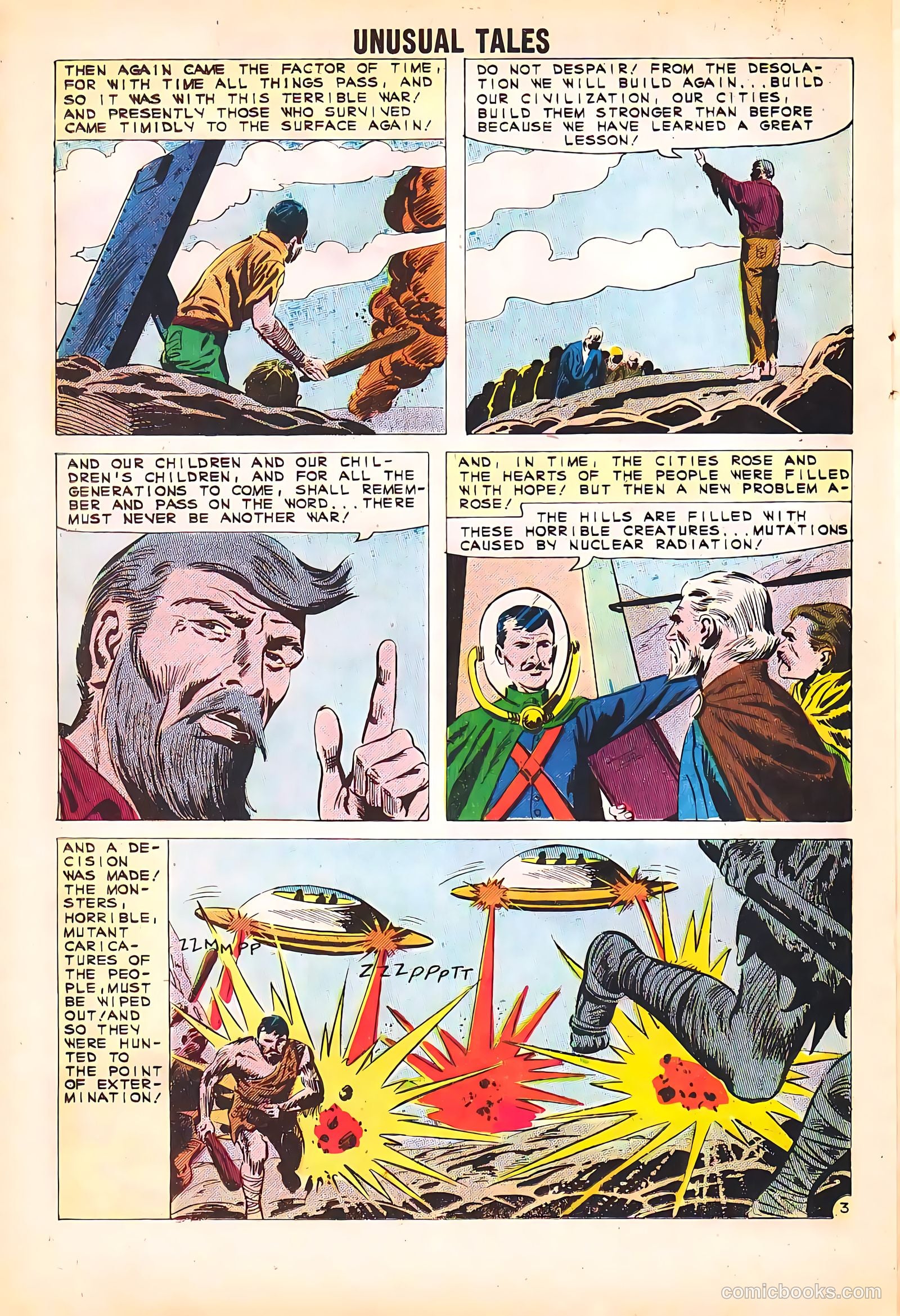 Unusual Tales #28 (1961) — page 20